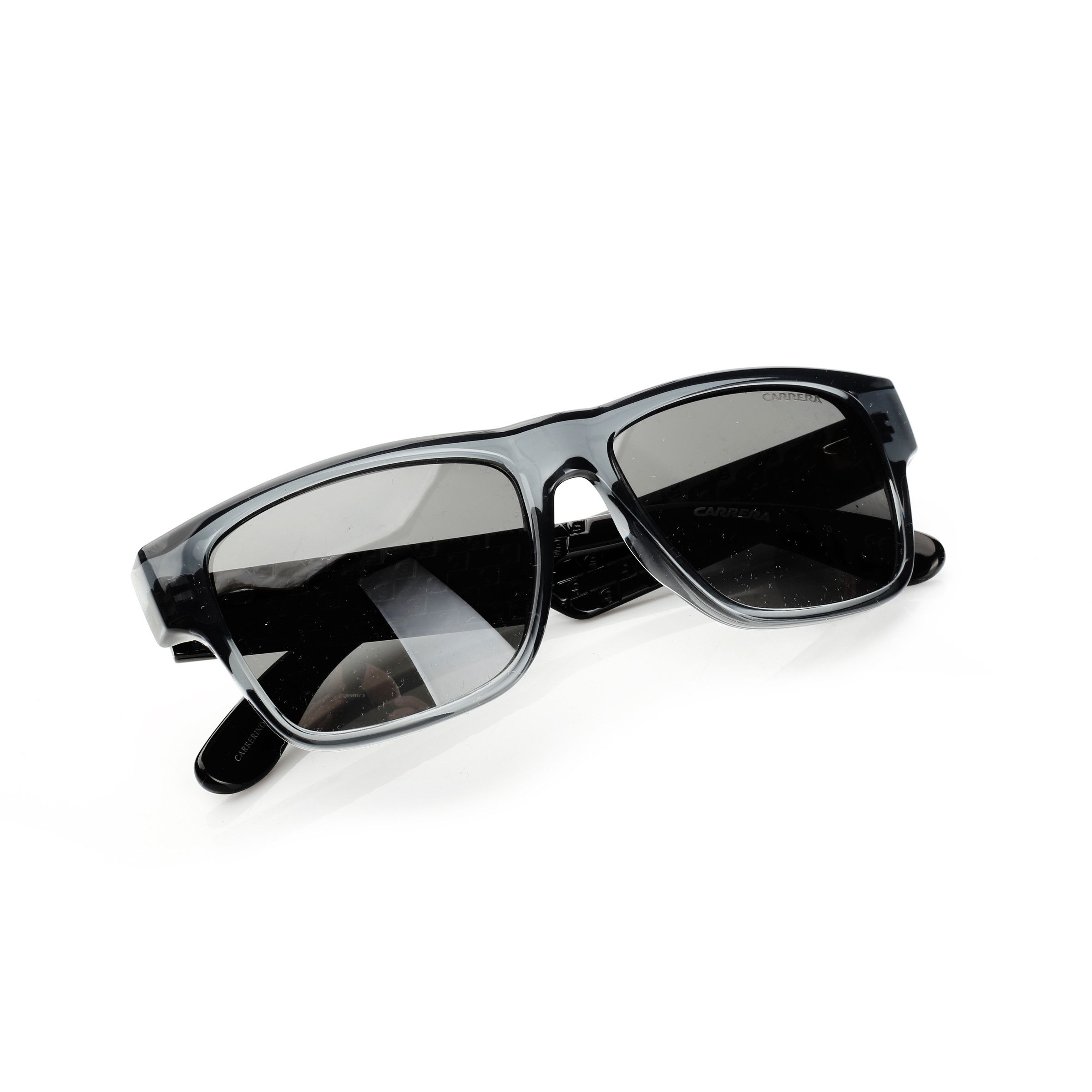 Carrera Carrera '00s Transparent Black Rectangular Sunglasses Size ONE SIZE - 4 Thumbnail