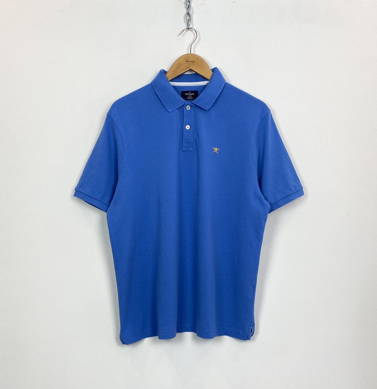 Hackett Hackett London Short Sleeve Classic Polo Shirt Size 2XL Blue Size US XXL / EU 58 / 5 - 1 Thumbnail