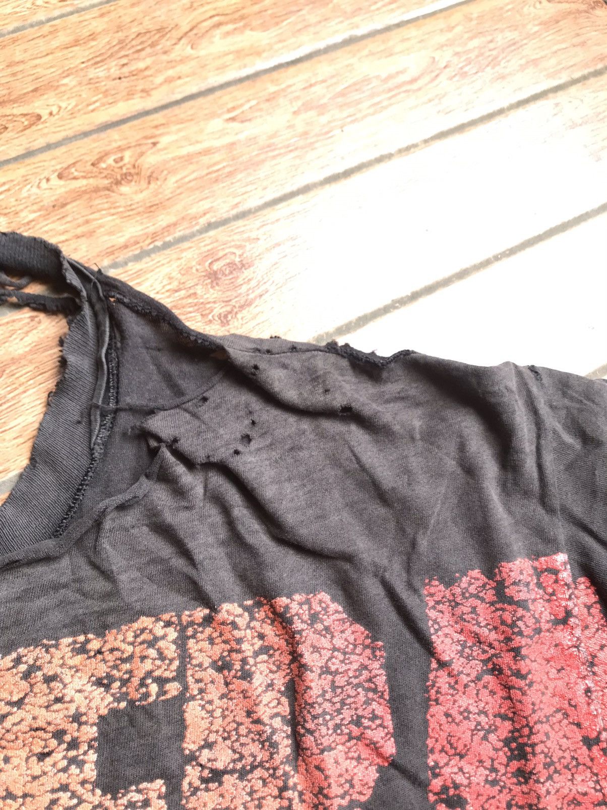 Band Tees Vintage Pantera Very Worn Band T Shirt Size US XL / EU 56 / 4 - 12 Thumbnail