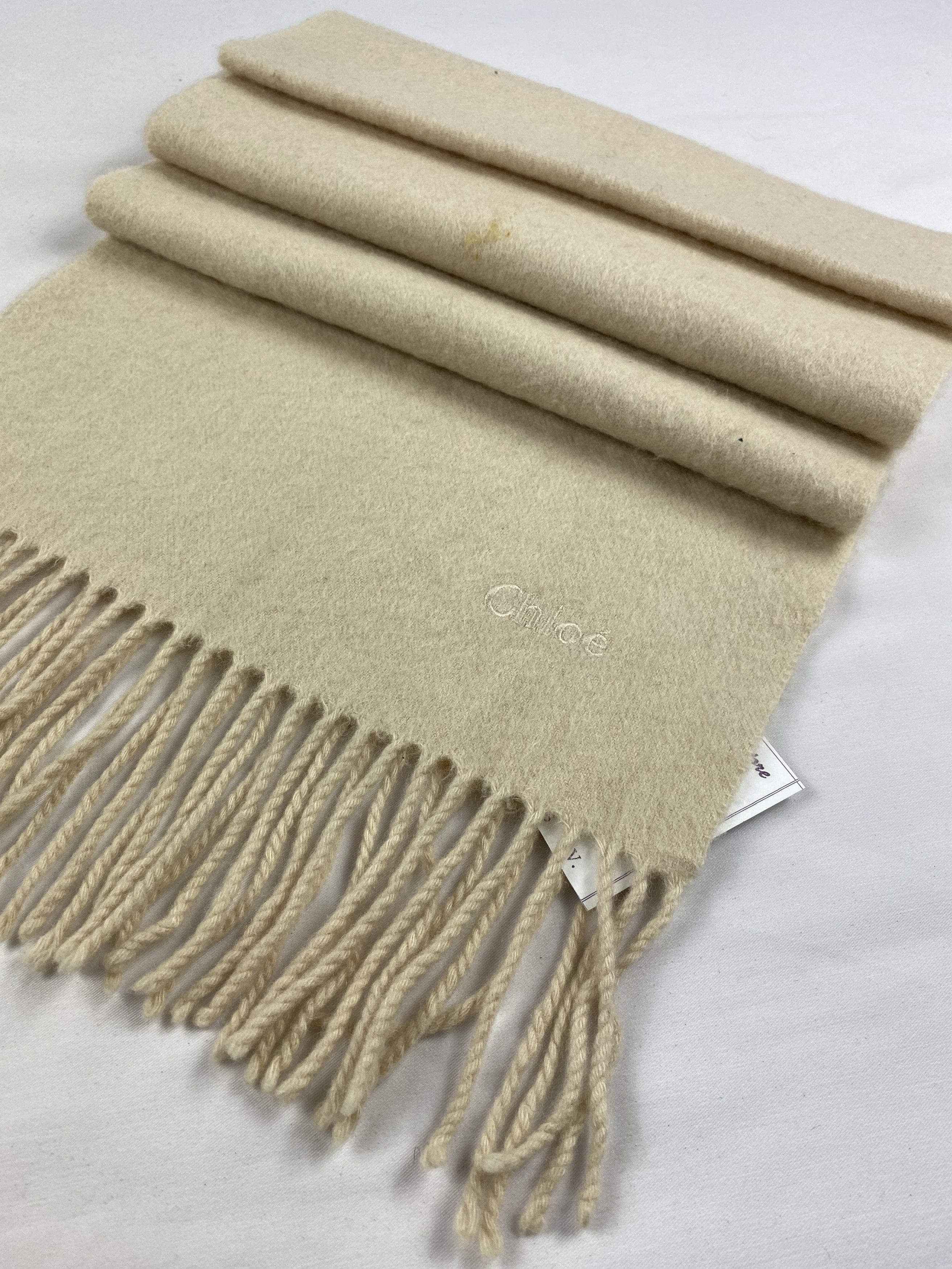 Chloe Chloe Cashmere Scarf / Muffler / Neckwear Size ONE SIZE - 3 Thumbnail