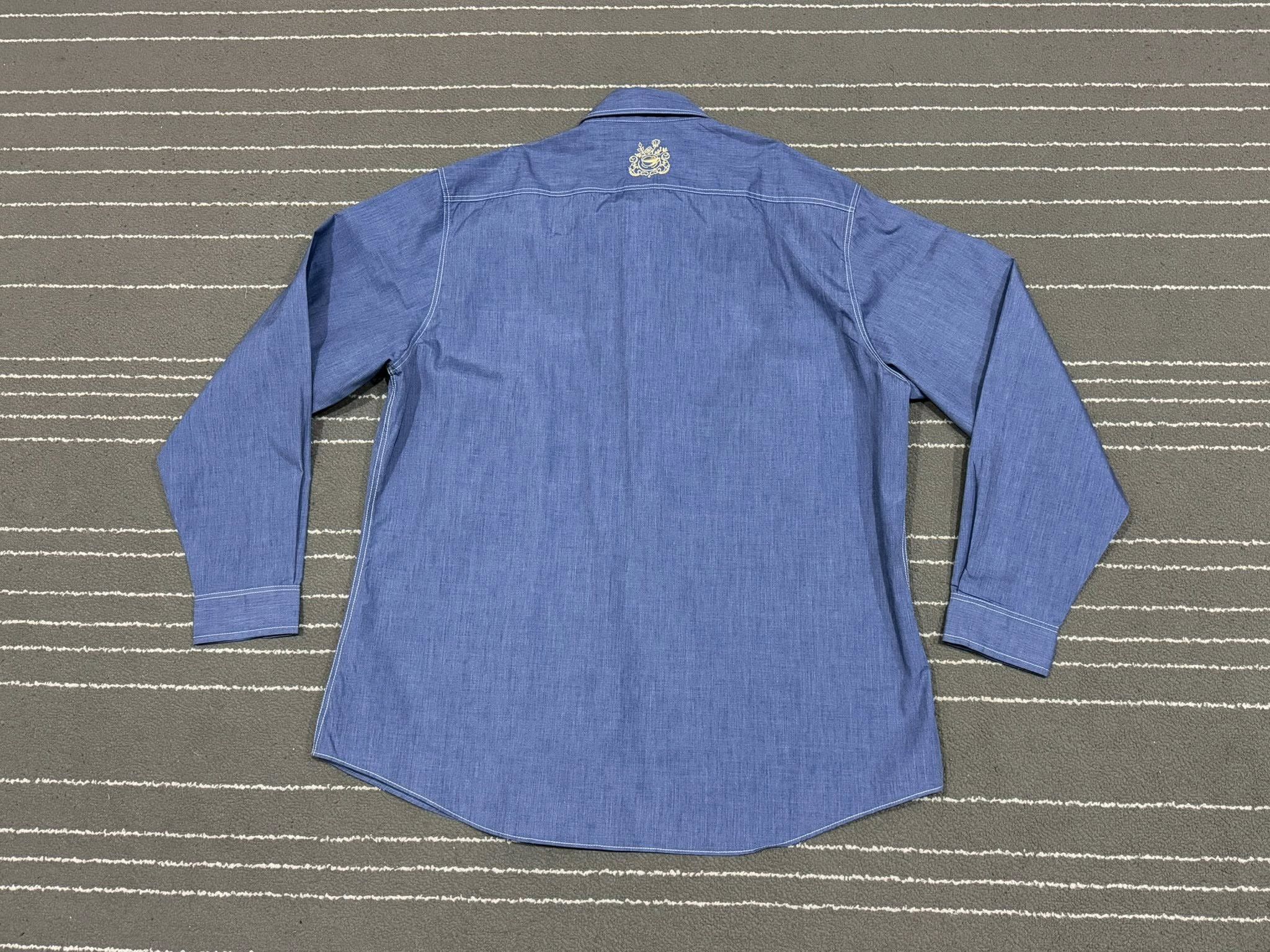 Haunted Starbucks Starbucks #1293 chambray unisex L 1598 Size US L / EU 52-54 / 3 - 4 Thumbnail