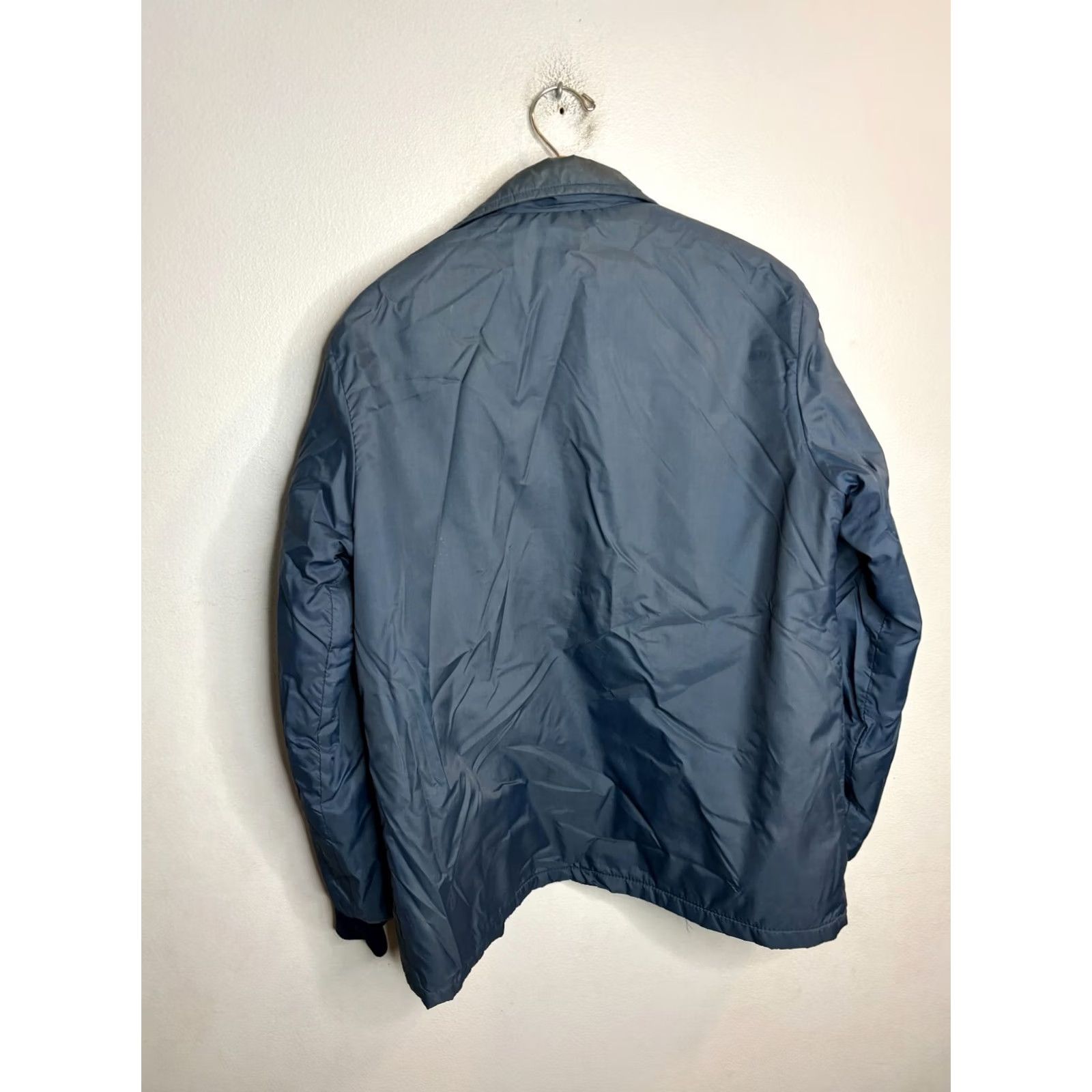 Sears VINTAGE Sears 80s Jacket Windbreaker Men's M Blue Fleece Lining American Size US M / EU 48-50 / 2 - 6 Thumbnail
