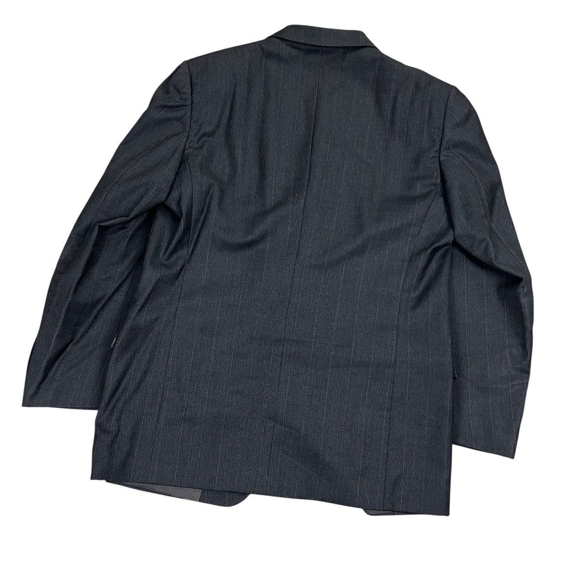 Gianfranco Ferre Gianfranco Ferré Men’s 2-Piece Suit Charcoal Pinstripe Wool Size 46R - 4 Thumbnail