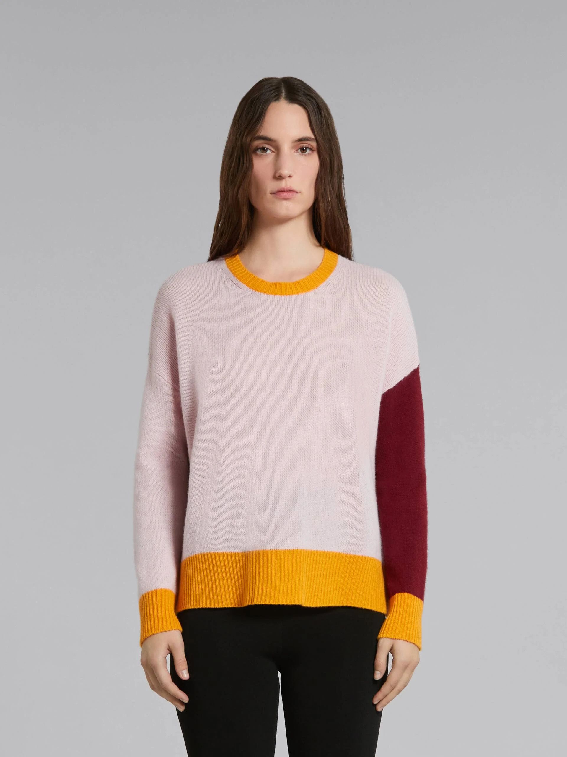 Marni o1w1db10824 Cashmere Sweater in Multicolor Size S / US 4 / IT 40 - 1 Thumbnail
