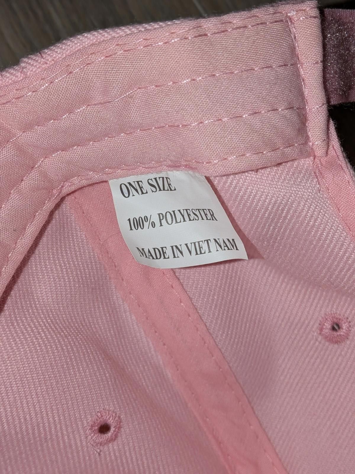 The Unbranded Brand MLI Major League "I Shoot Like A Girl" Pink Baseball Cap Size ONE SIZE - 6 Thumbnail