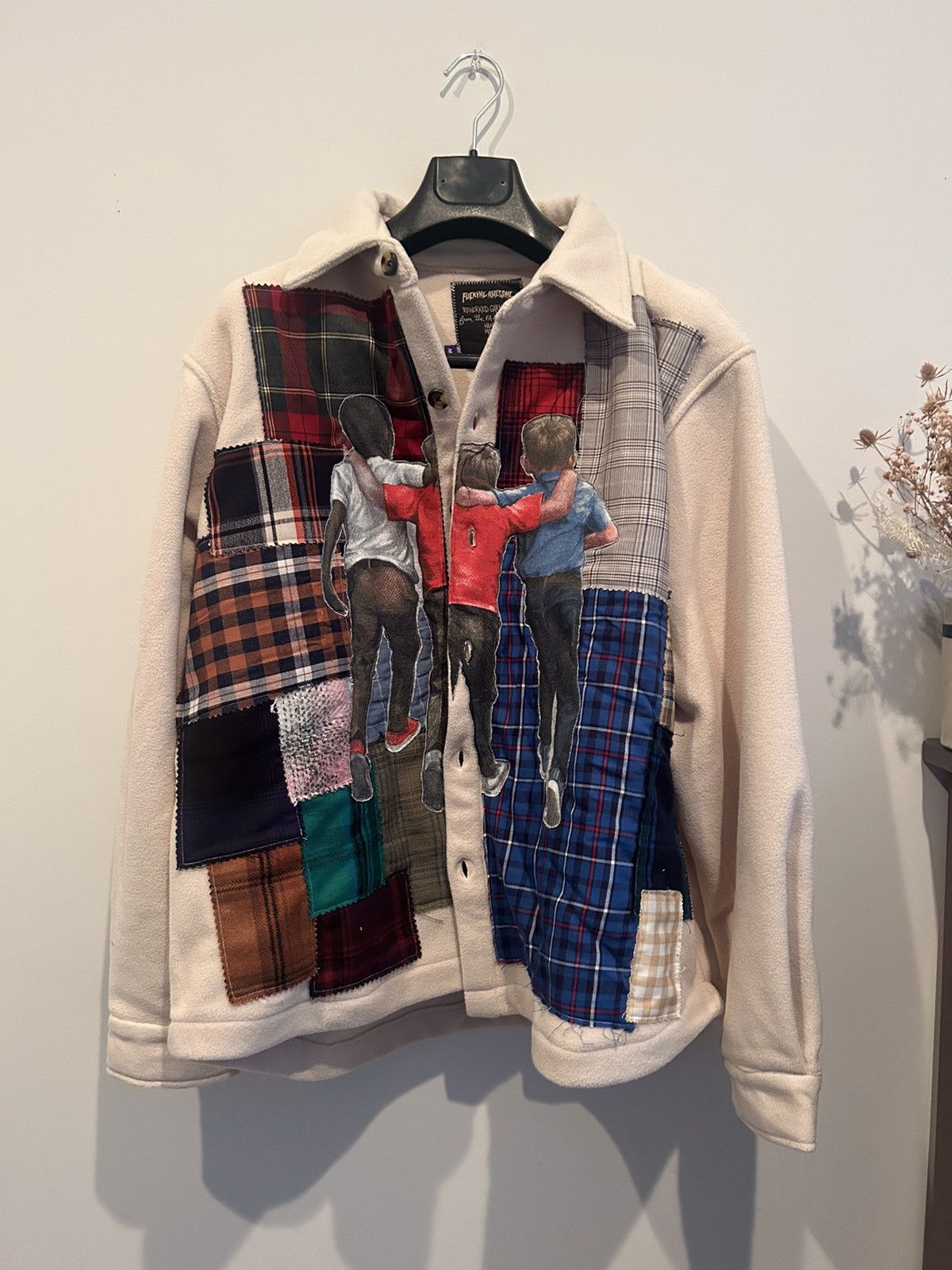ジャケット・アウター run wanto 246 fucking awesom supreme Fucking Awesome Fucking Awesome x Wanto jacket large blue shit