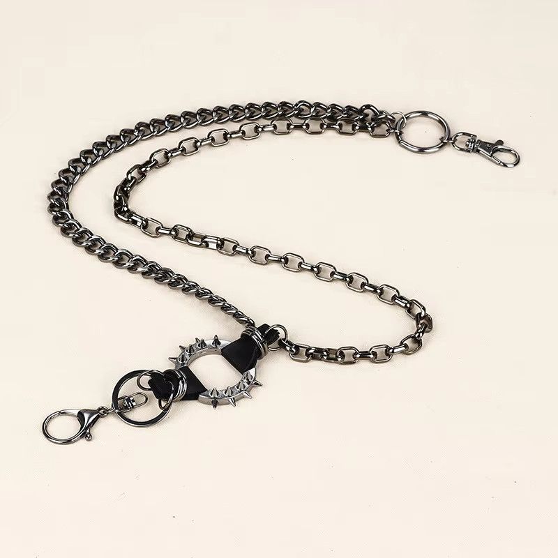 Jewelry 2 Layer Waist Punk Wallet Chain Size ONE SIZE - 1 Thumbnail