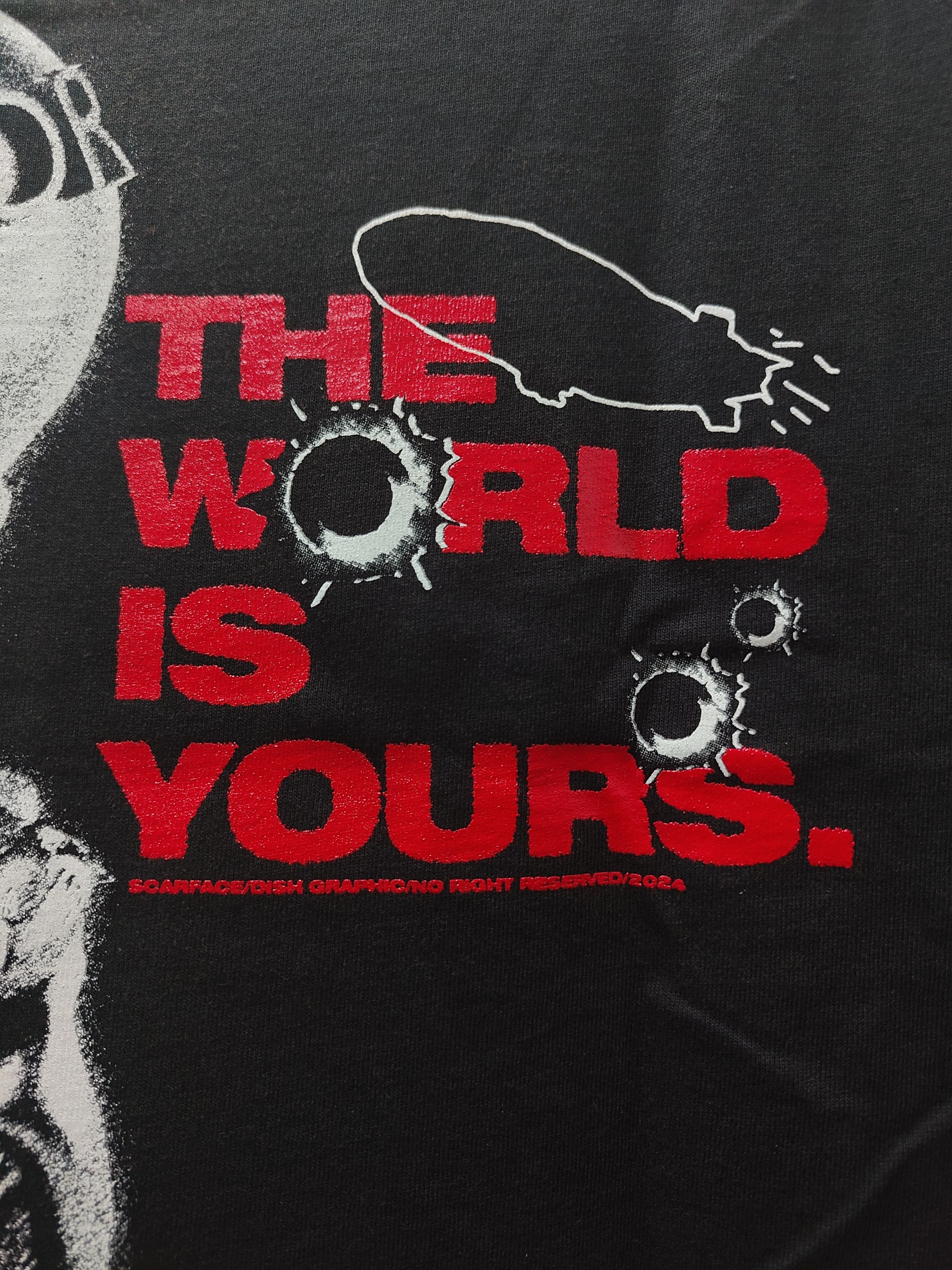 Other Scarface "The World Is Yours" T-shirt Size US XL / EU 56 / 4 - 10 Thumbnail