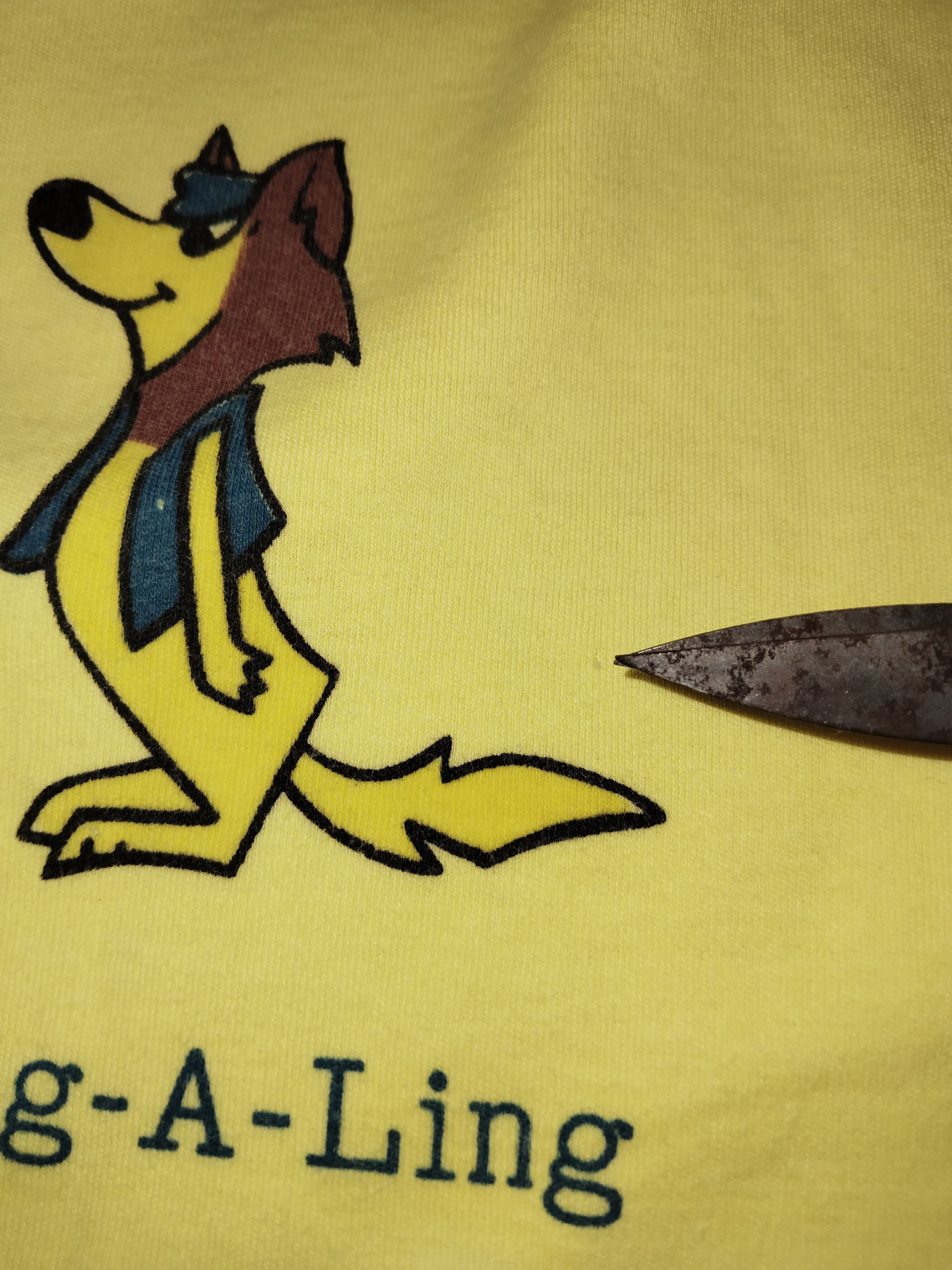 Cartoon Network Vintage 70's HOCKEY WALF & DING-A-LING Cartoon Size US L / EU 52-54 / 3 - 8 Thumbnail