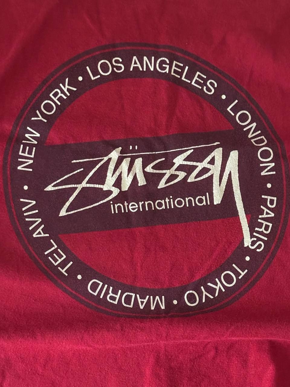 Stussy Vintage T shirt Stussy international Size US L / EU 52-54 / 3 - 5 Thumbnail