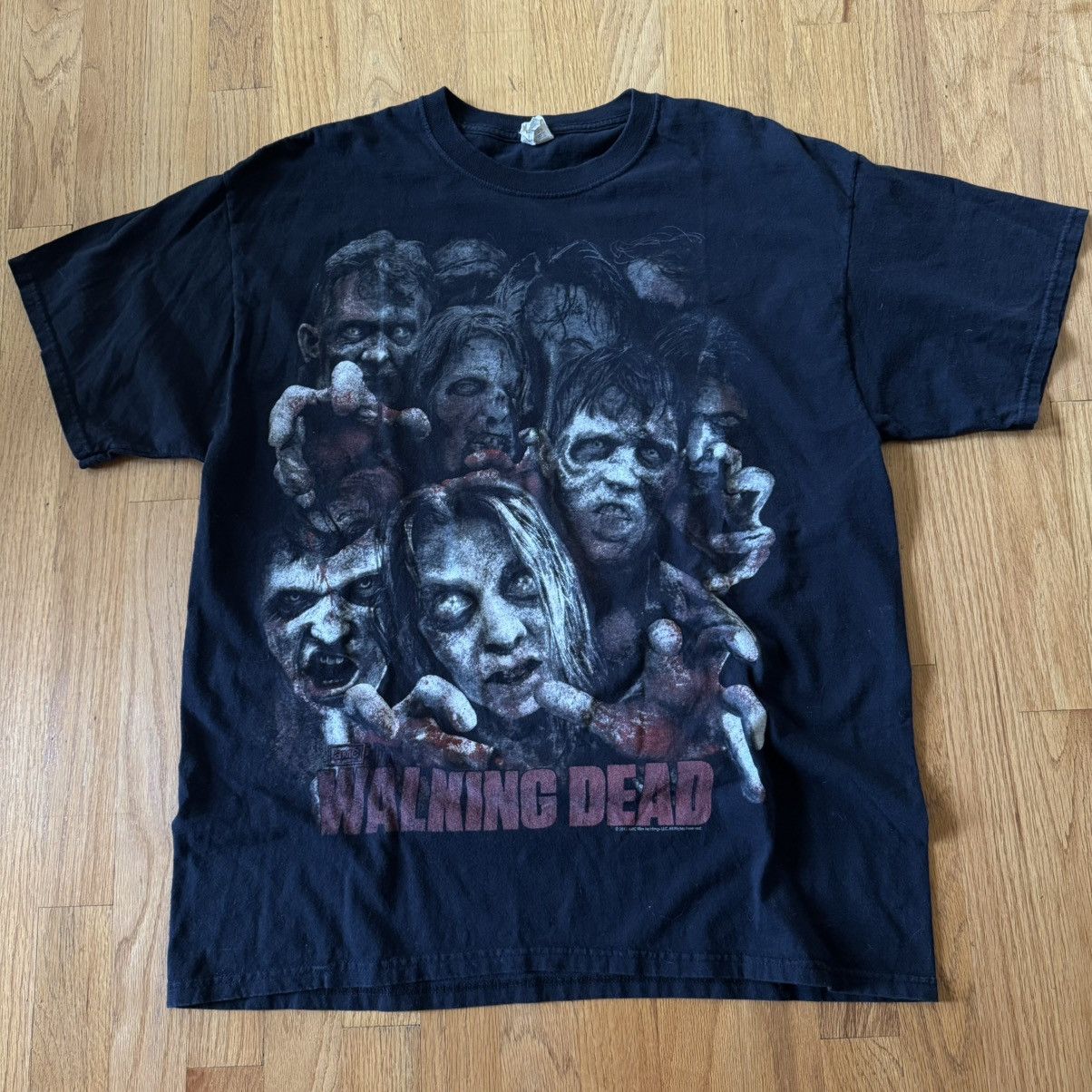 Vintage 2012 Walking Dead Zombie Promo Tee Size US XL / EU 56 / 4 - 1 Thumbnail