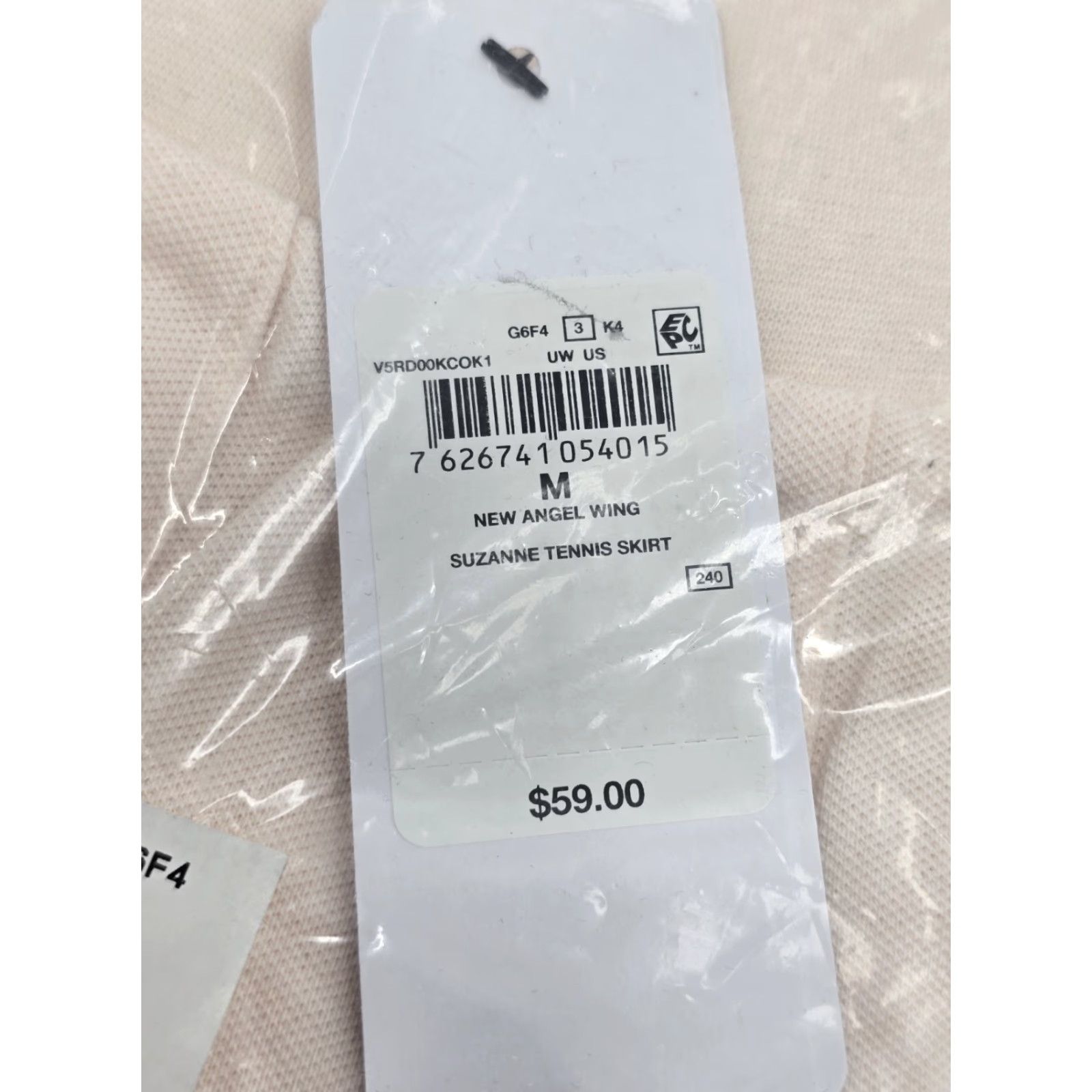 Guess NWT Guess Women's Eco Suzanne Tennis Skirt - Color New Angel Wing - Size M Size 32" / US 10 / IT 46 - 5 Thumbnail