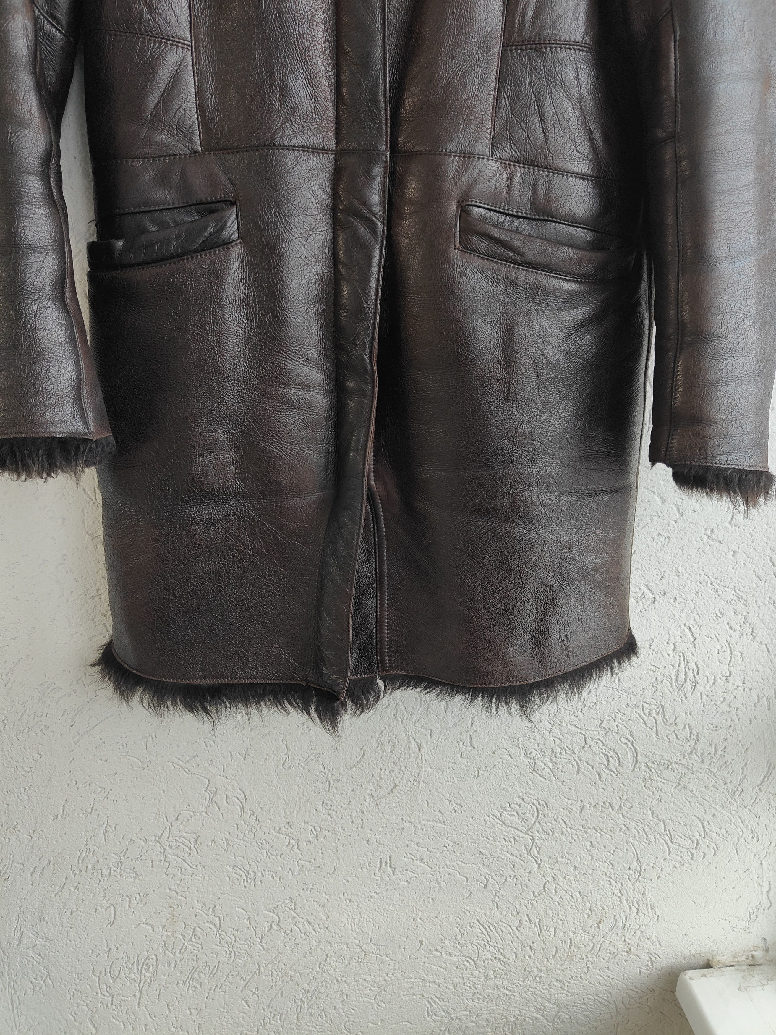 Prada Prada Sheep Fur Shearling Leather Coat Jacket Size M / US 6-8 / IT 42-44 - 3 Thumbnail