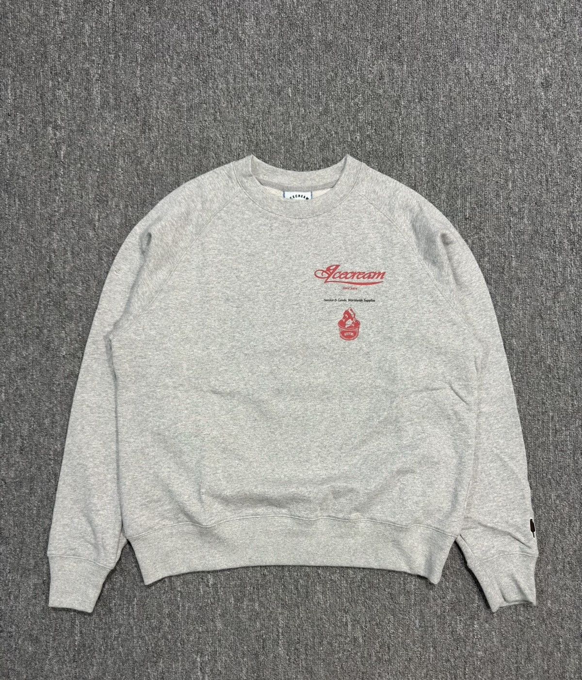 Billionaire Boys Club Crewneck Sweatshirt Light Grey Billionaire Boys Club Size US M / EU 48-50 / 2 - 1 Thumbnail