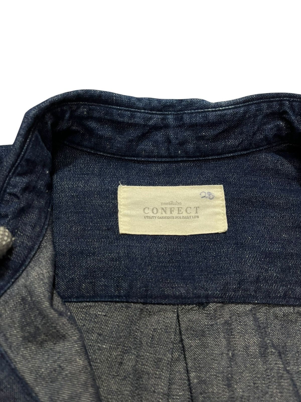 CONFECT × Designer × Japanese Brand BEAMS JAPANESE BRAND DENIM LONG SLEEVES SHIRT Size US M / EU 48-50 / 2 - 5 Thumbnail