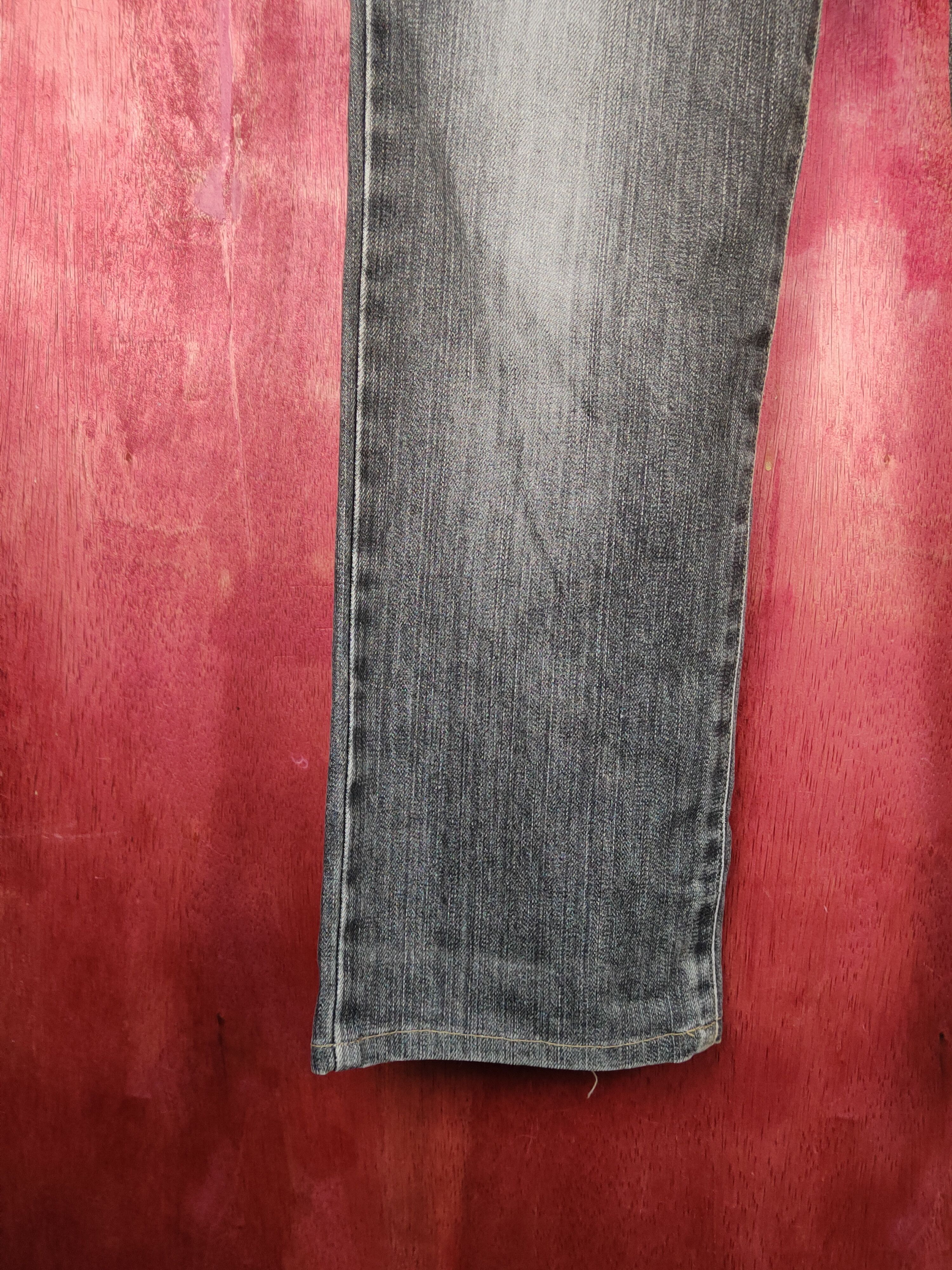 Edwin Edwin Black Faded Multipocket Denim #S1590 Size 27" / US 4 / IT 40 - 4 Thumbnail