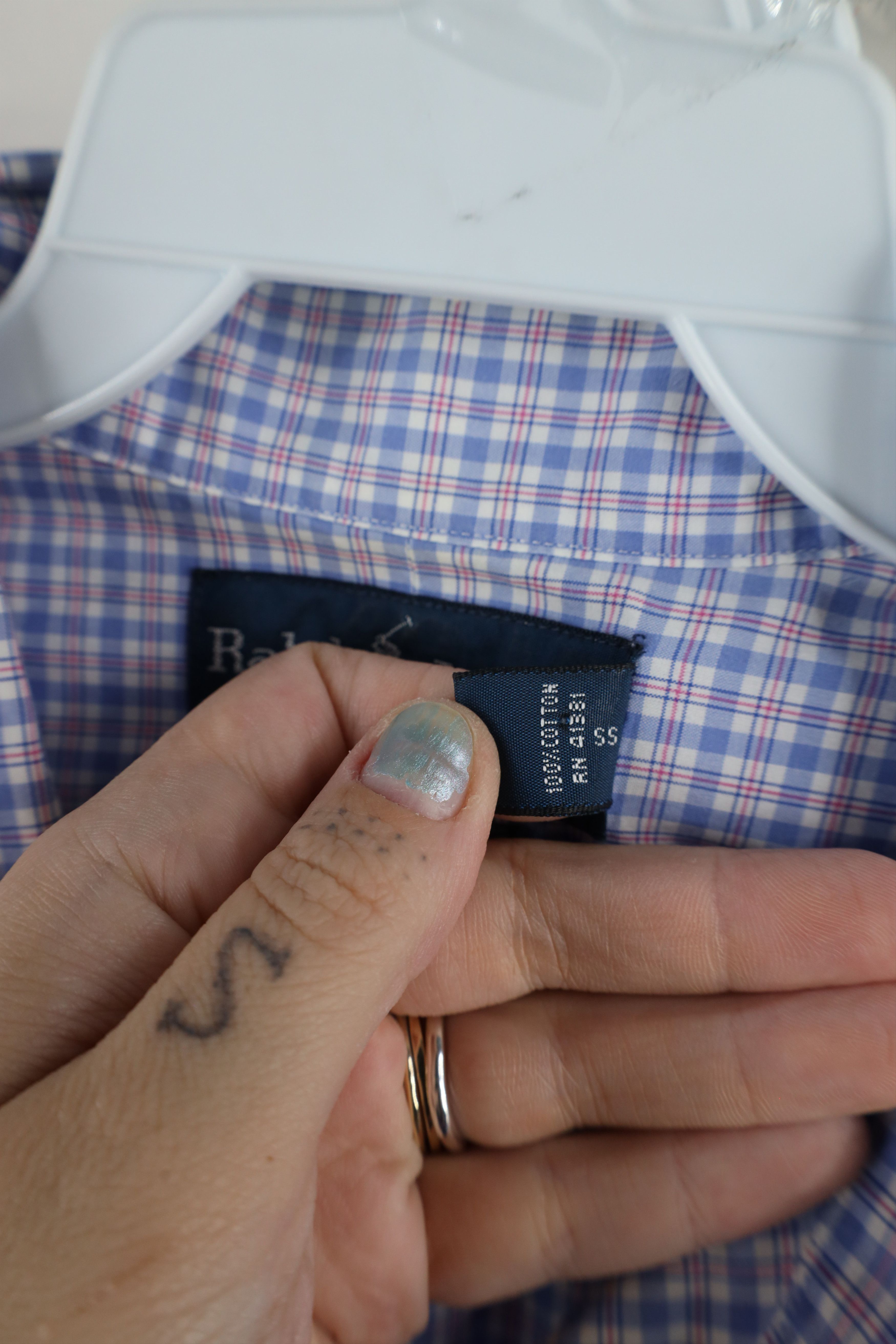 Polo Ralph Lauren Vintage 90s Ralph Lauren Fit Collared Button Down Shirt Size US L / EU 52-54 / 3 - 6 Thumbnail