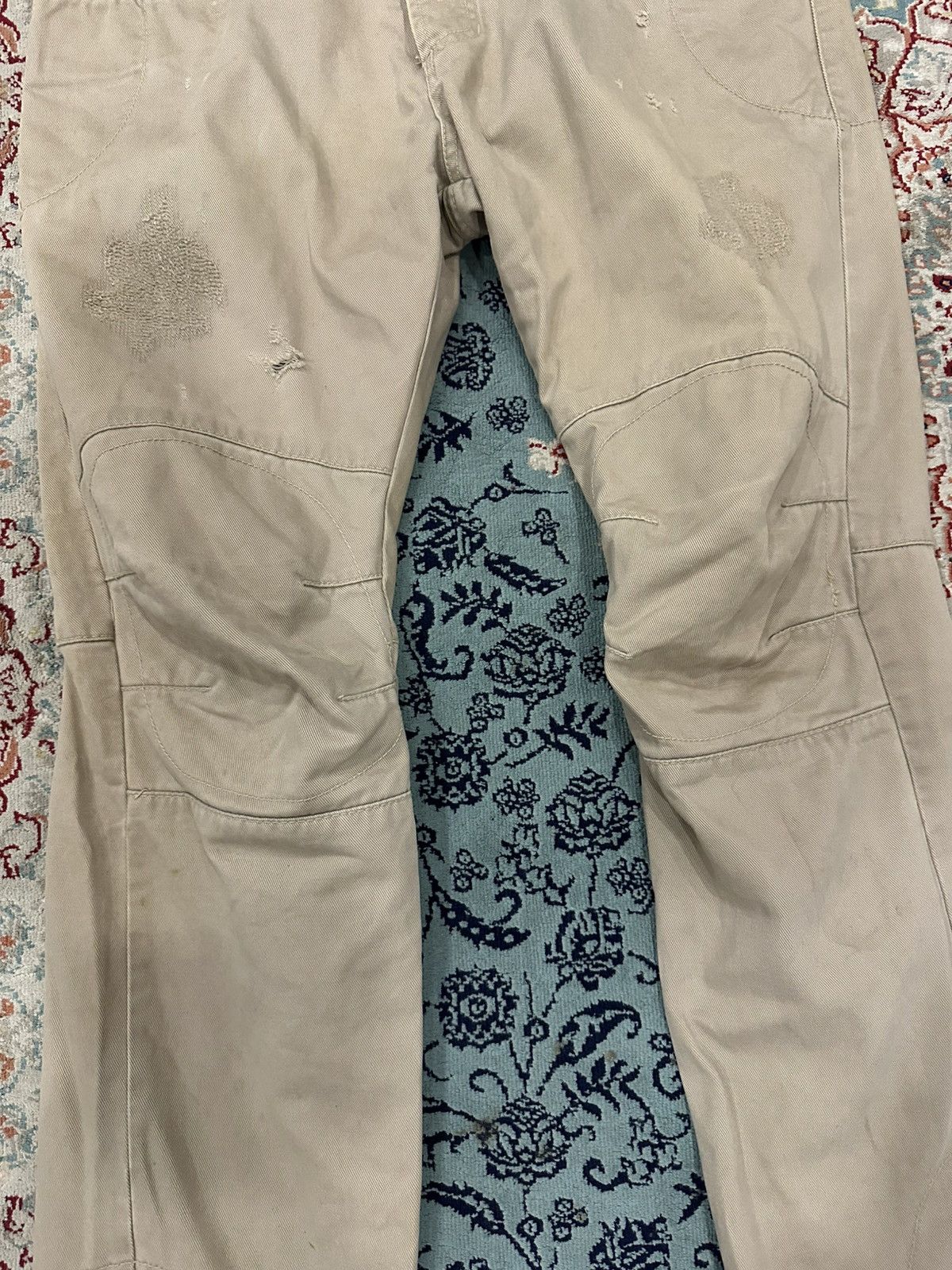 Balmain Balmain Paris Decarnin Sashiko Pants 2010 Size US 34 / EU 50 - 5 Thumbnail