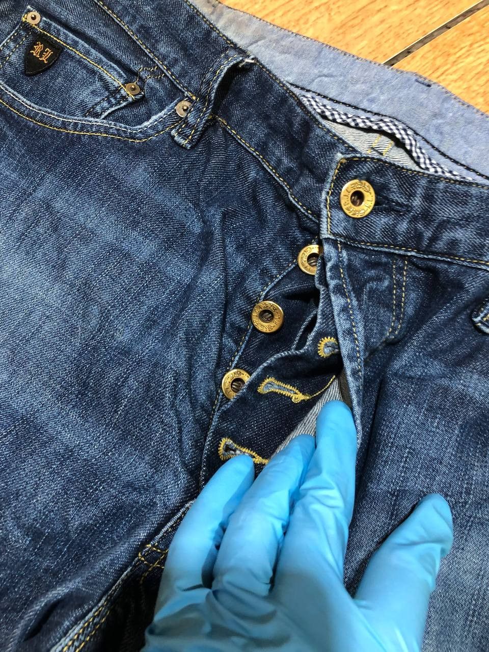 Polo Ralph Lauren Vintage Ralph Lauren Polo Jeans Co. Distressed Bootcut Pants Size US 36 / EU 52 - 10 Thumbnail