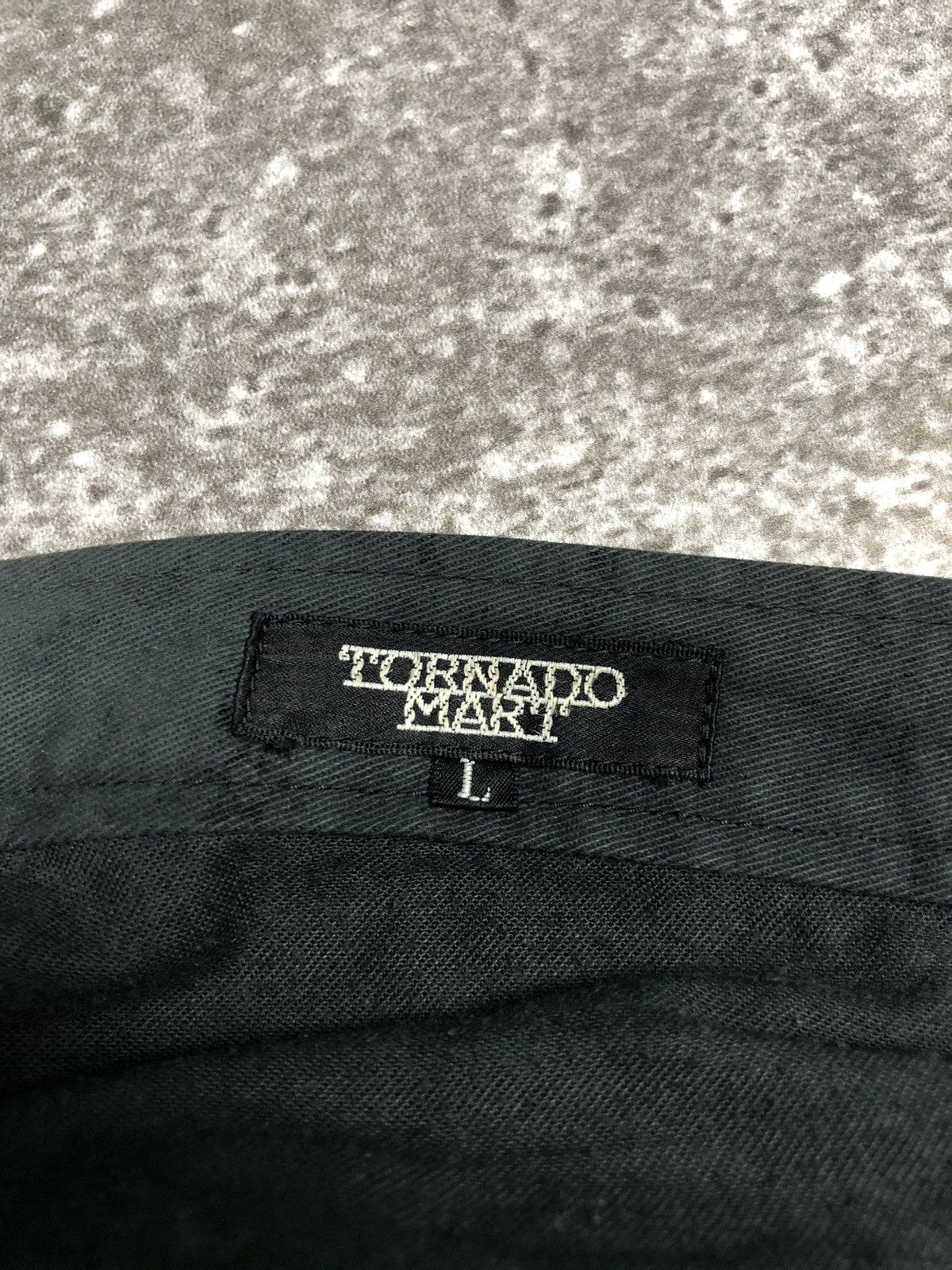 If Six Was Nine × Le Grande Bleu (L.G.B.) × Tornado Mart TORNADO MART BLACK CASUAL PANTS Size US 30 / EU 46 - 8 Thumbnail