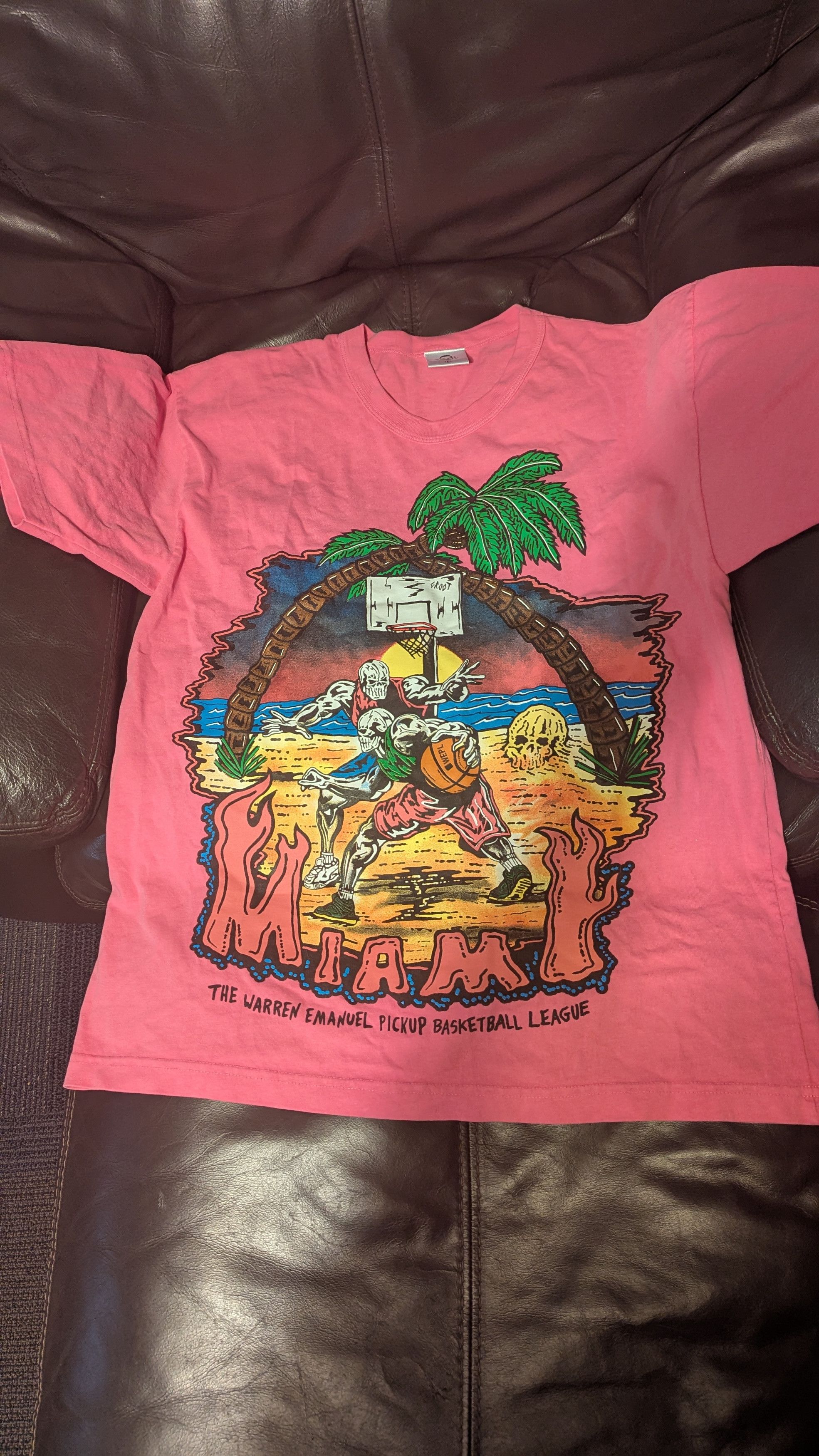 Warren Lotas Warren Lotas Eric Emanuel Miami Pickup League Shirt Size US L / EU 52-54 / 3 - 1 Thumbnail