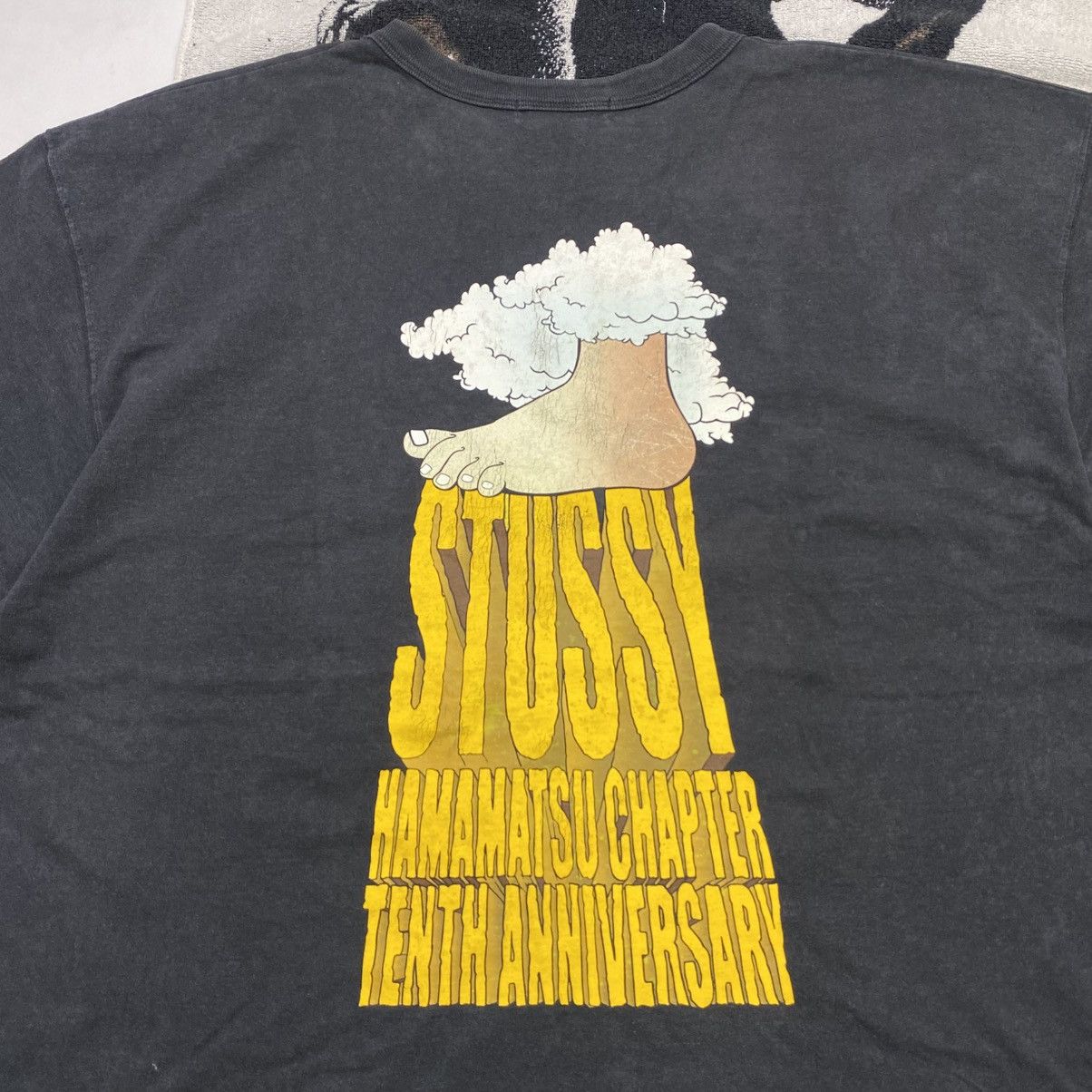 Stussy Faded Vintage stussy x champion short sleeve Size US XL / EU 56 / 4 - 6 Thumbnail