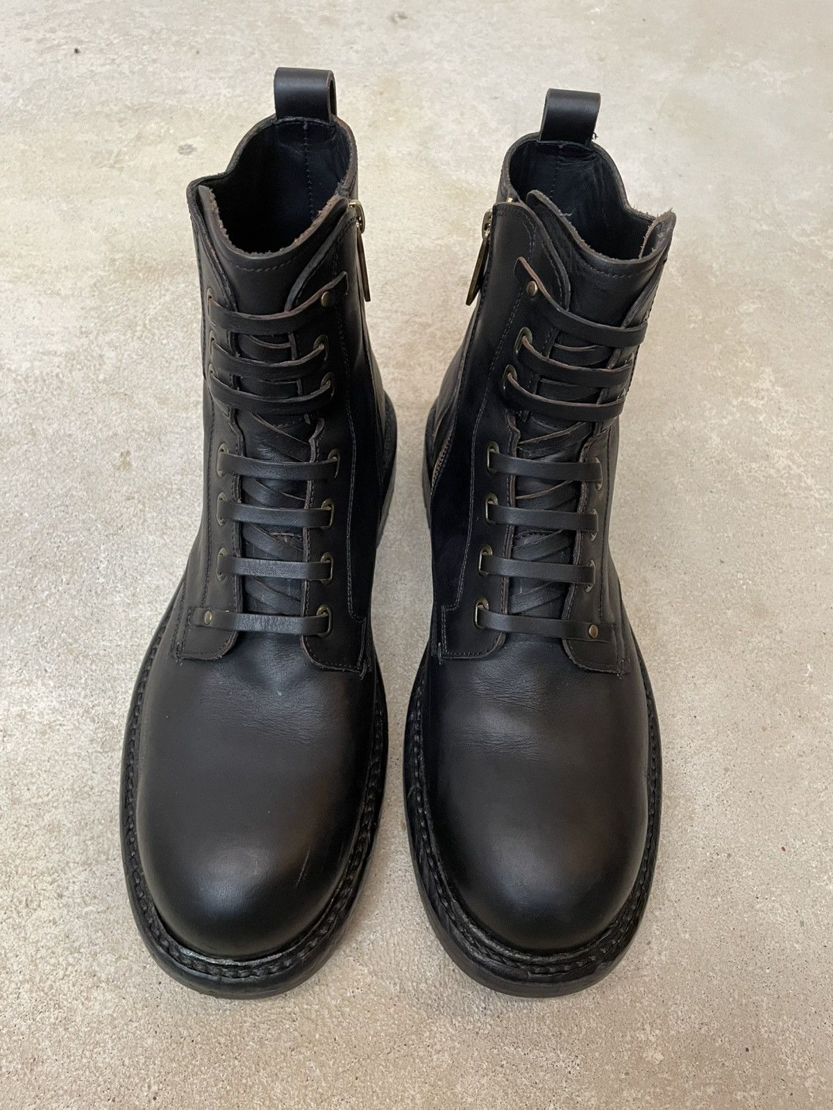 Dolce & Gabbana Leather Ankle Boots Size US 10 / EU 43 - 2 Thumbnail
