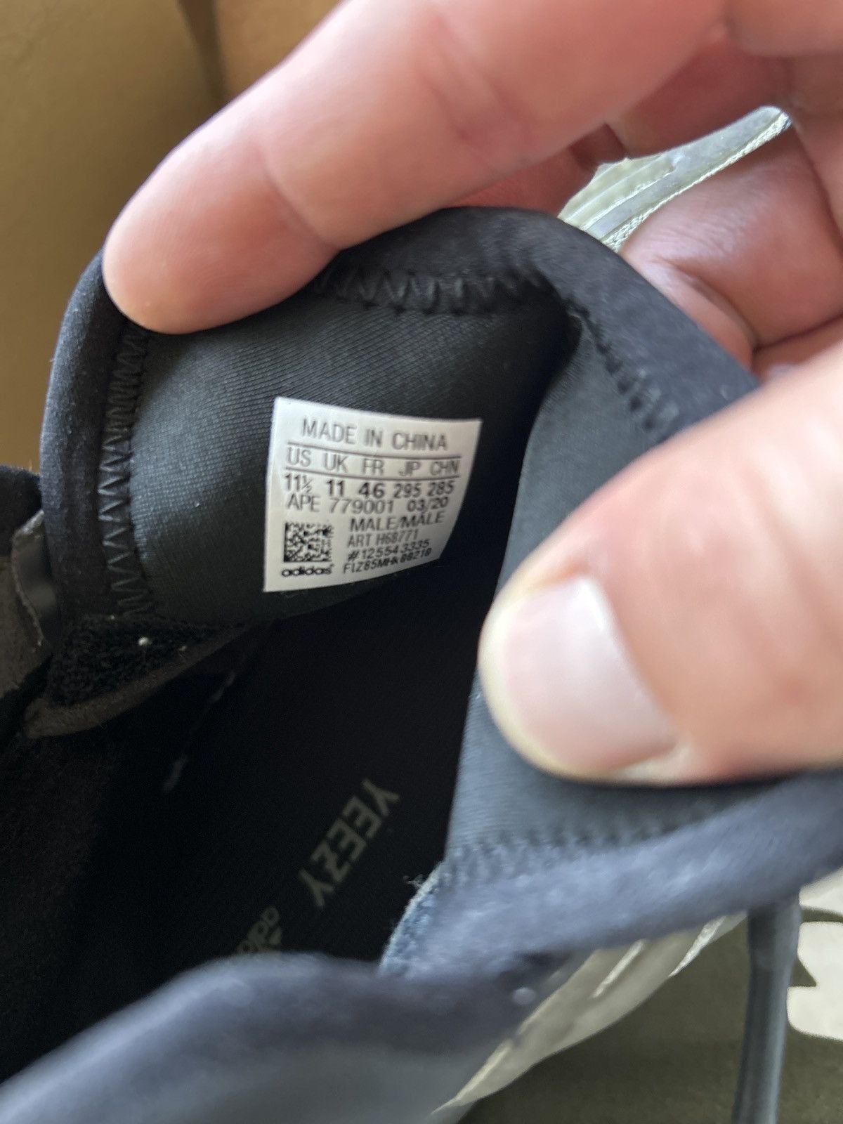 Adidas × Kanye West Adidas Yeezy QNTM Barium Size 11.5 Size US 11.5 / EU 44-45 - 8 Thumbnail