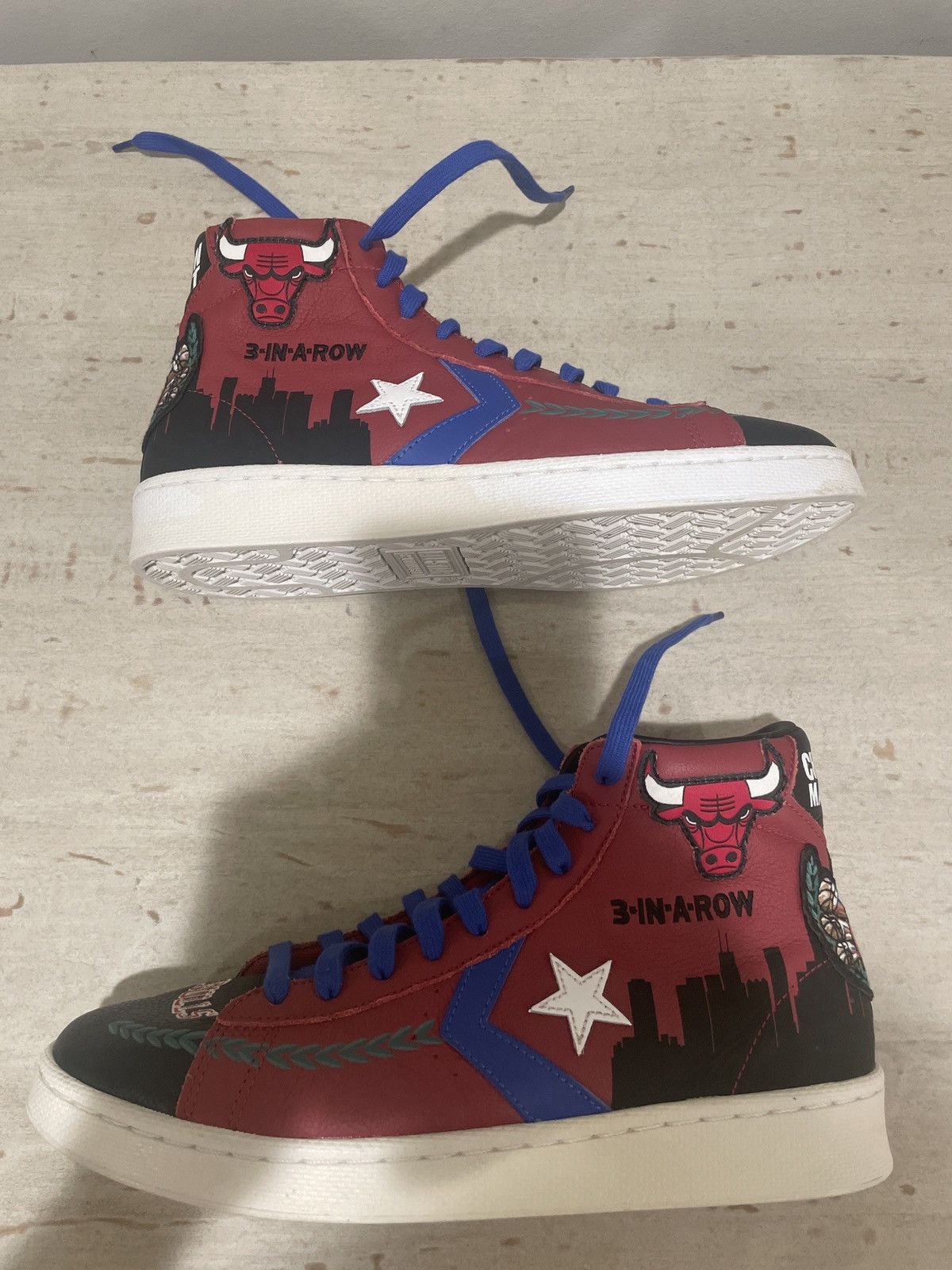 Converse Converse x Chinatown Market x Chicago Bulls Size US 9.5 / EU 42-43 - 3 Thumbnail