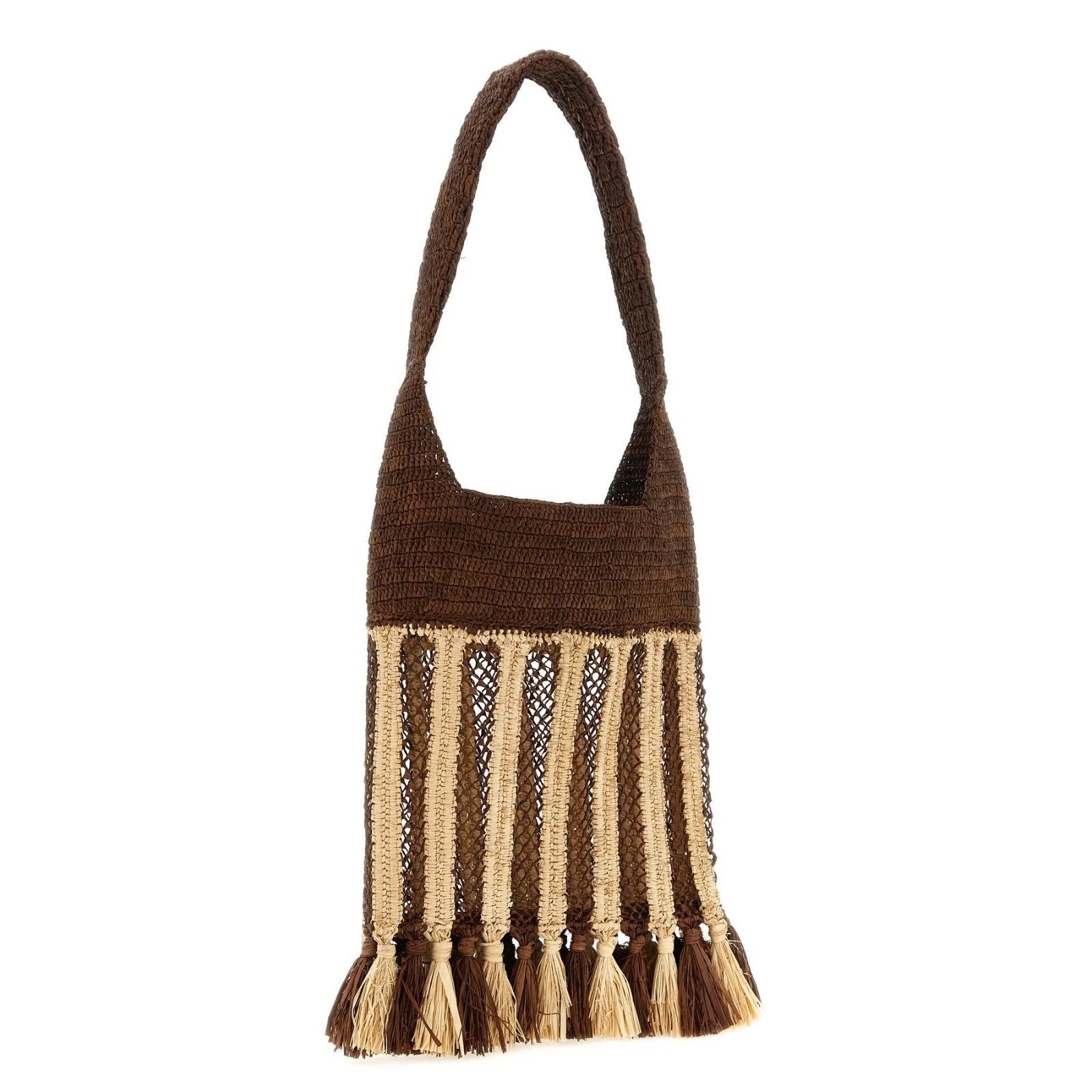Isabel Marant ISABEL MARANT Praia Small Brown Raffia Shoulder Bag New & Au Size ONE SIZE - 2 Thumbnail