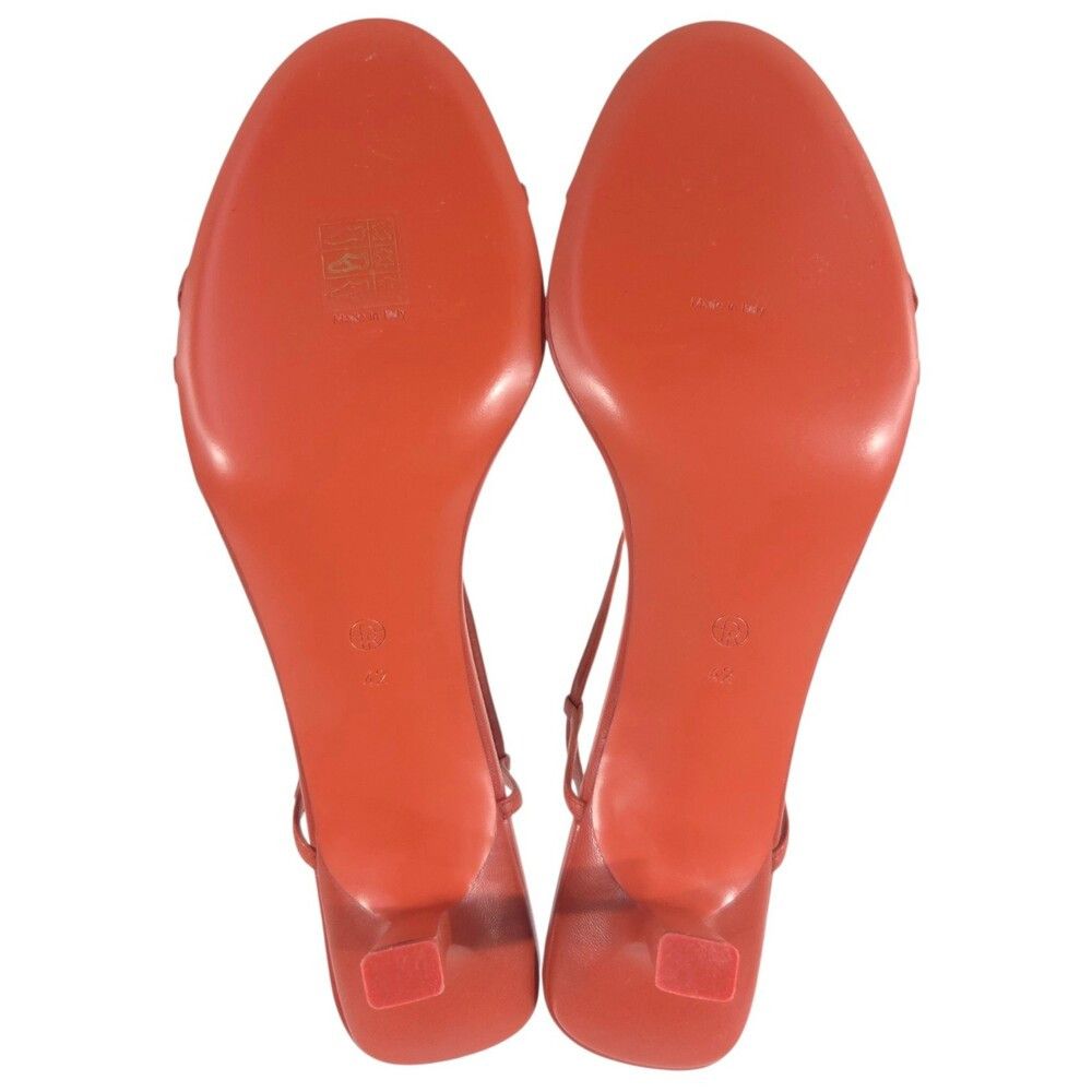 The Row The Row Bare Sandals US 12 EU 42 Womens Brick Red Strappy Size US 12 / IT 42 - 8 Thumbnail
