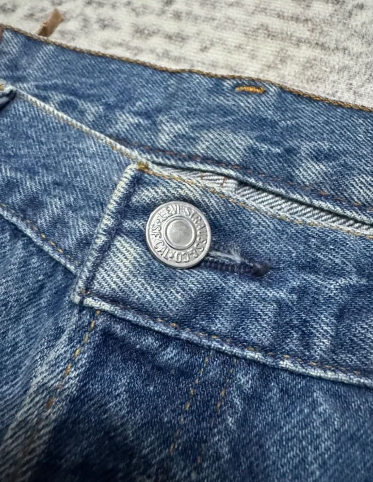 Levi's Levis Design Japanese Reworked Exclusive Art Kimono Style Size US 38 / EU 54 - 3 Thumbnail