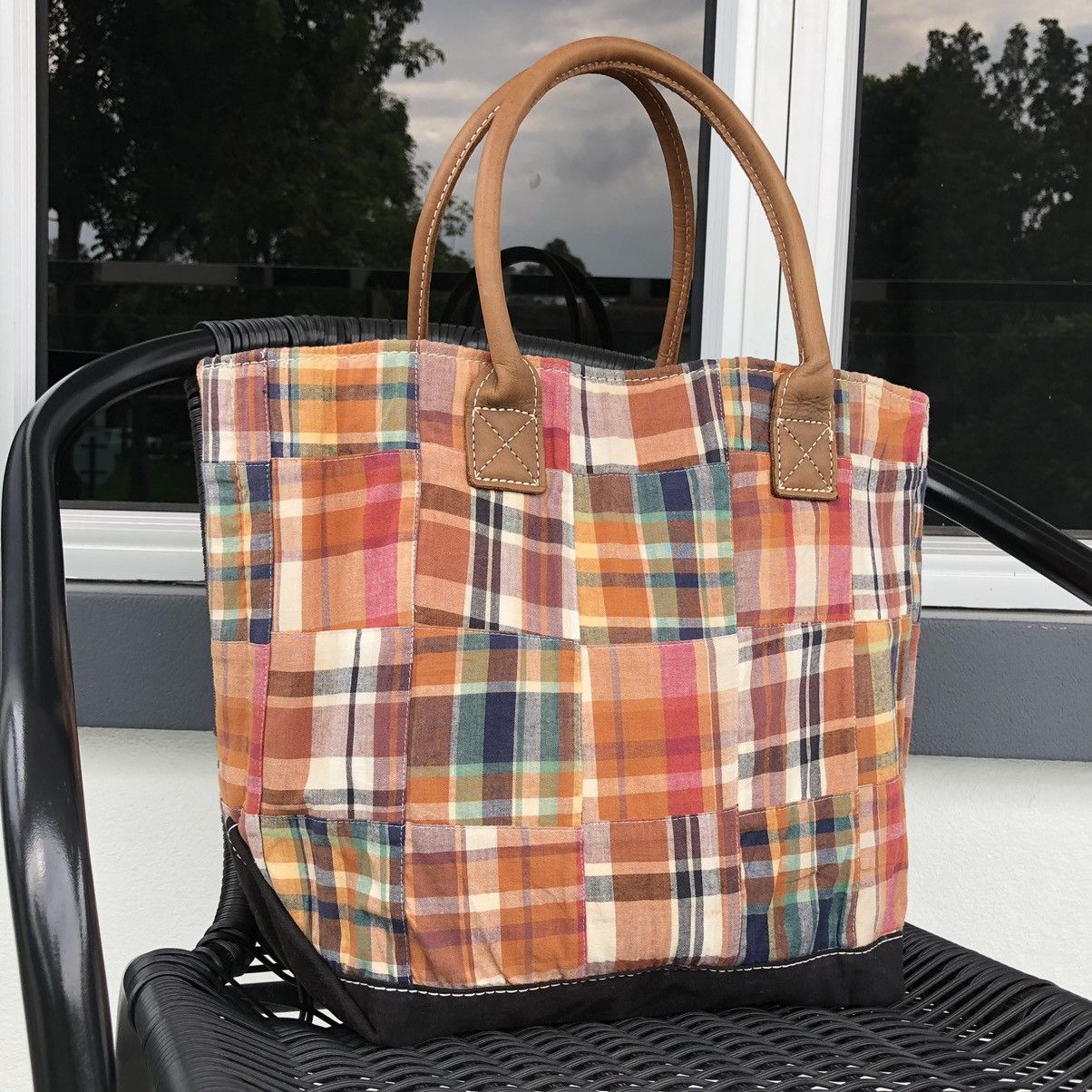 L.L. Bean Vintage L.L.Bean Leather Trim Tote Bag Size ONE SIZE - 3 Thumbnail