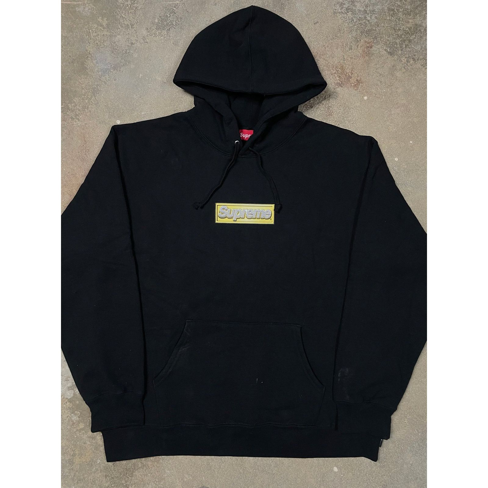 Supreme Supreme Hoodie Black Bling XL New Size US XL / EU 56 / 4 - 1 Thumbnail