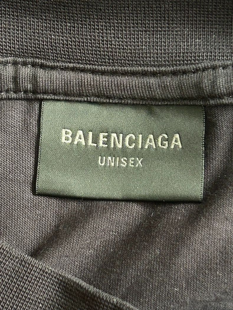Balenciaga Balenciaga Crayon doodles black distressed vandal phantom Size L / US 10 / IT 46 - 3 Thumbnail