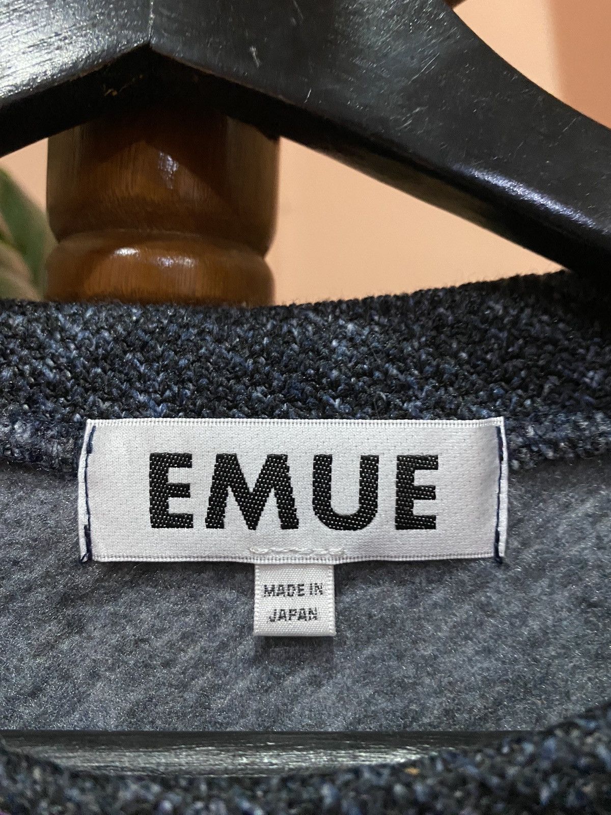 Japanese Brand Vintage EMUE Made in Japan Sweater with Side Zipper Size M / US 6-8 / IT 42-44 - 4 Thumbnail