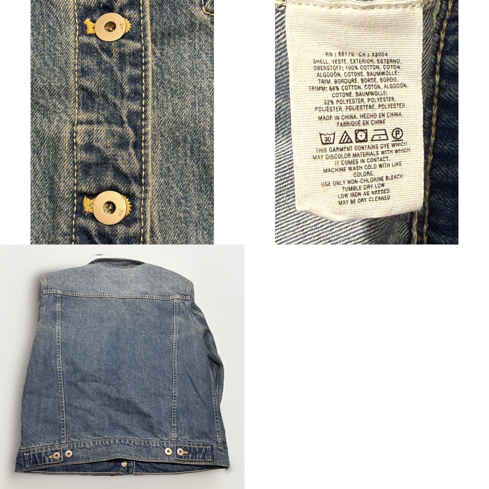 Anthropologie NWT Anthropologie Pilcro and the Letterpress Denim blue jacket size L Size L / US 10 / IT 46 - 8 Thumbnail