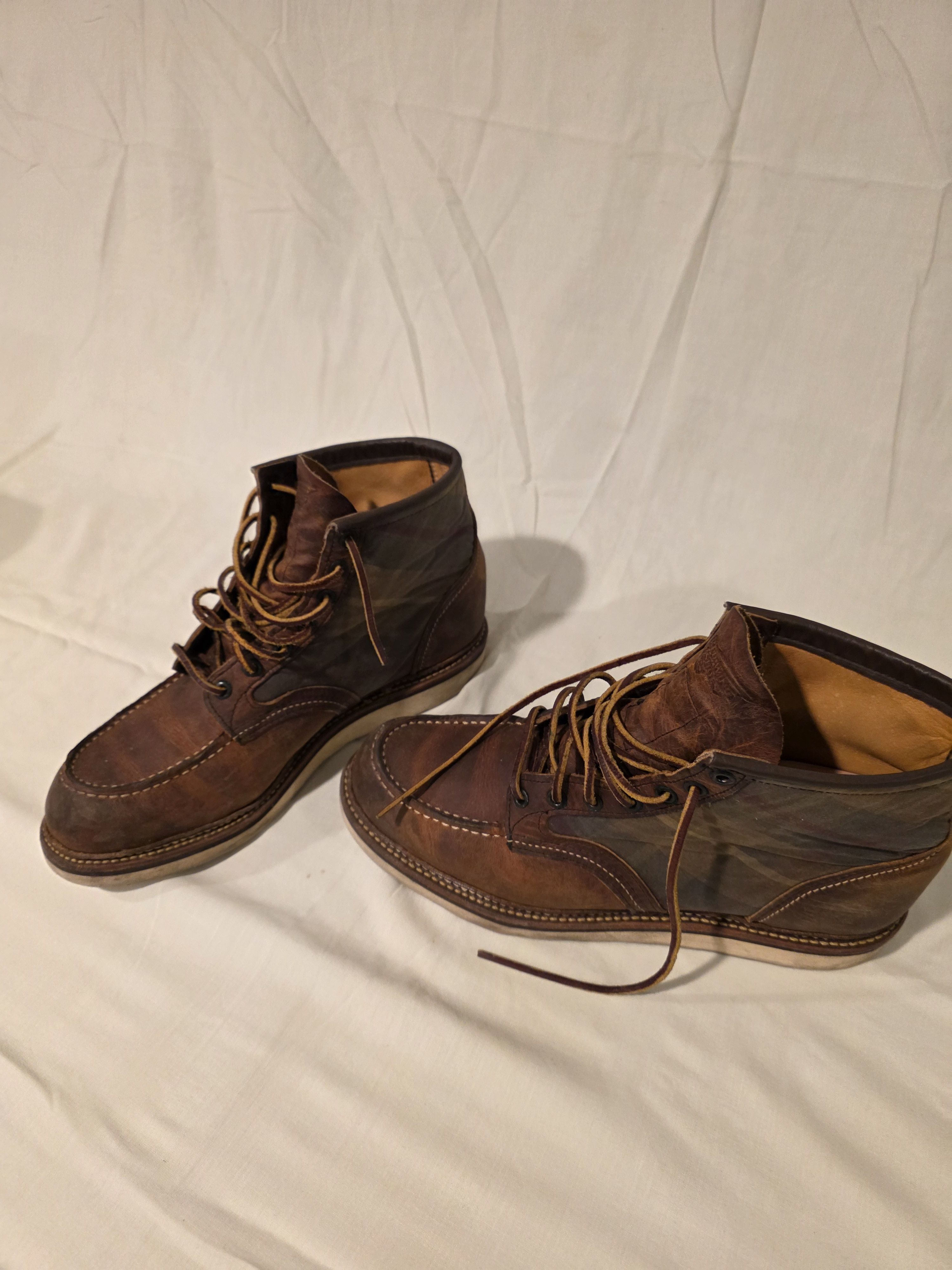 Red Wing Red Wing 4553 Brooks Brothers colab Tartan Oil Cloth Moc Toe Size US 10.5 / EU 43-44 - 1 Thumbnail