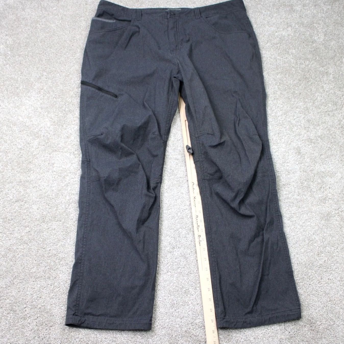 Royal Robbins Royal Robbins Pants Men 40x30 Gray Cargo Nylon/Poly Stretch Straight Size US 40 / EU 56 - 2 Thumbnail
