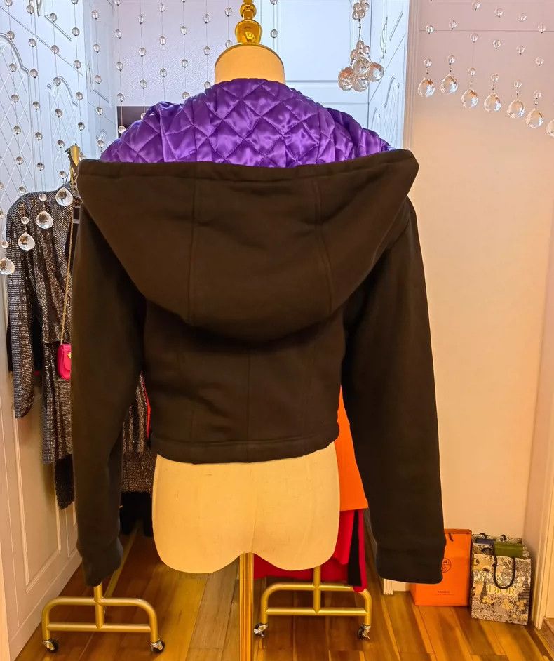 Versace Versace A cropped coat embroidered with fringed hats Size M / US 6-8 / IT 42-44 - 5 Thumbnail