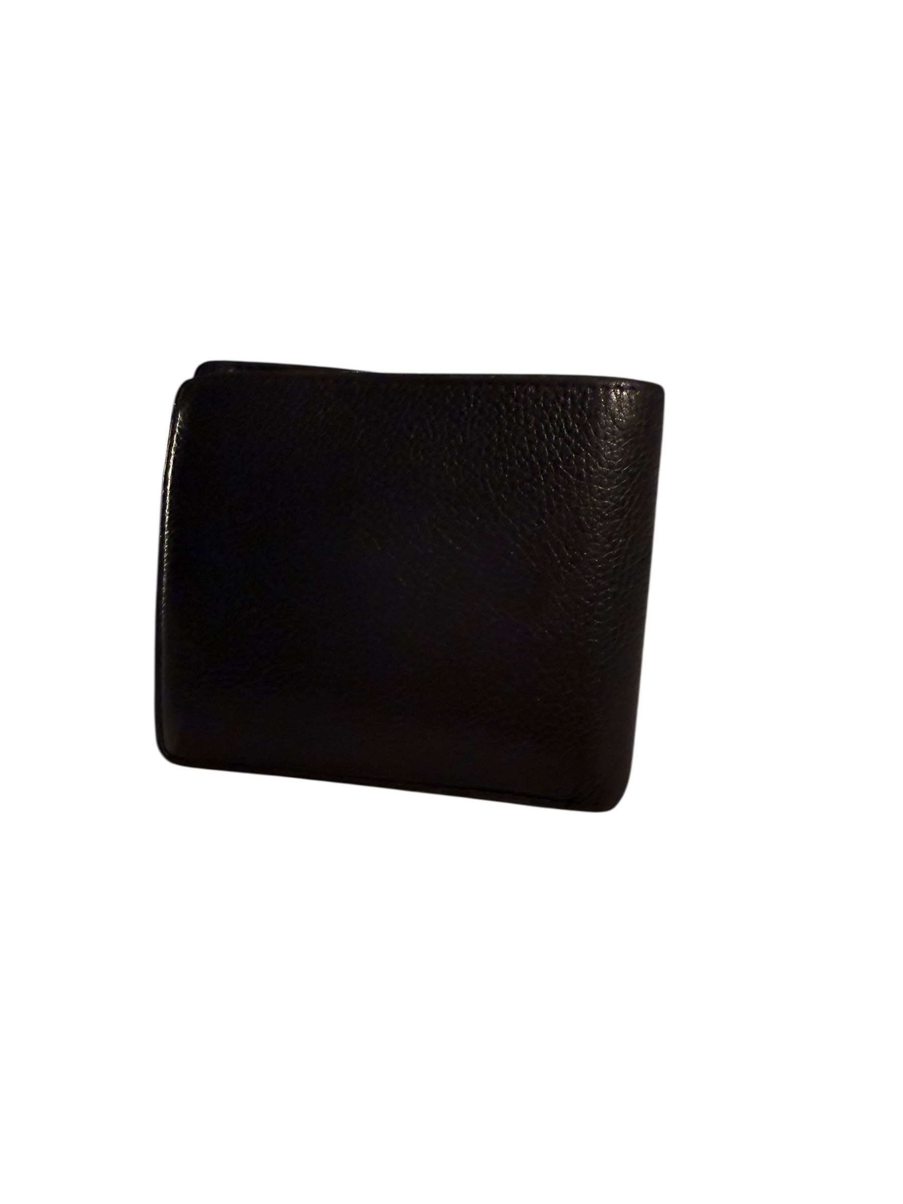 Balenciaga Vintage Balenciaga Leather Logo Bifold Wallet Size ONE SIZE - 2 Thumbnail