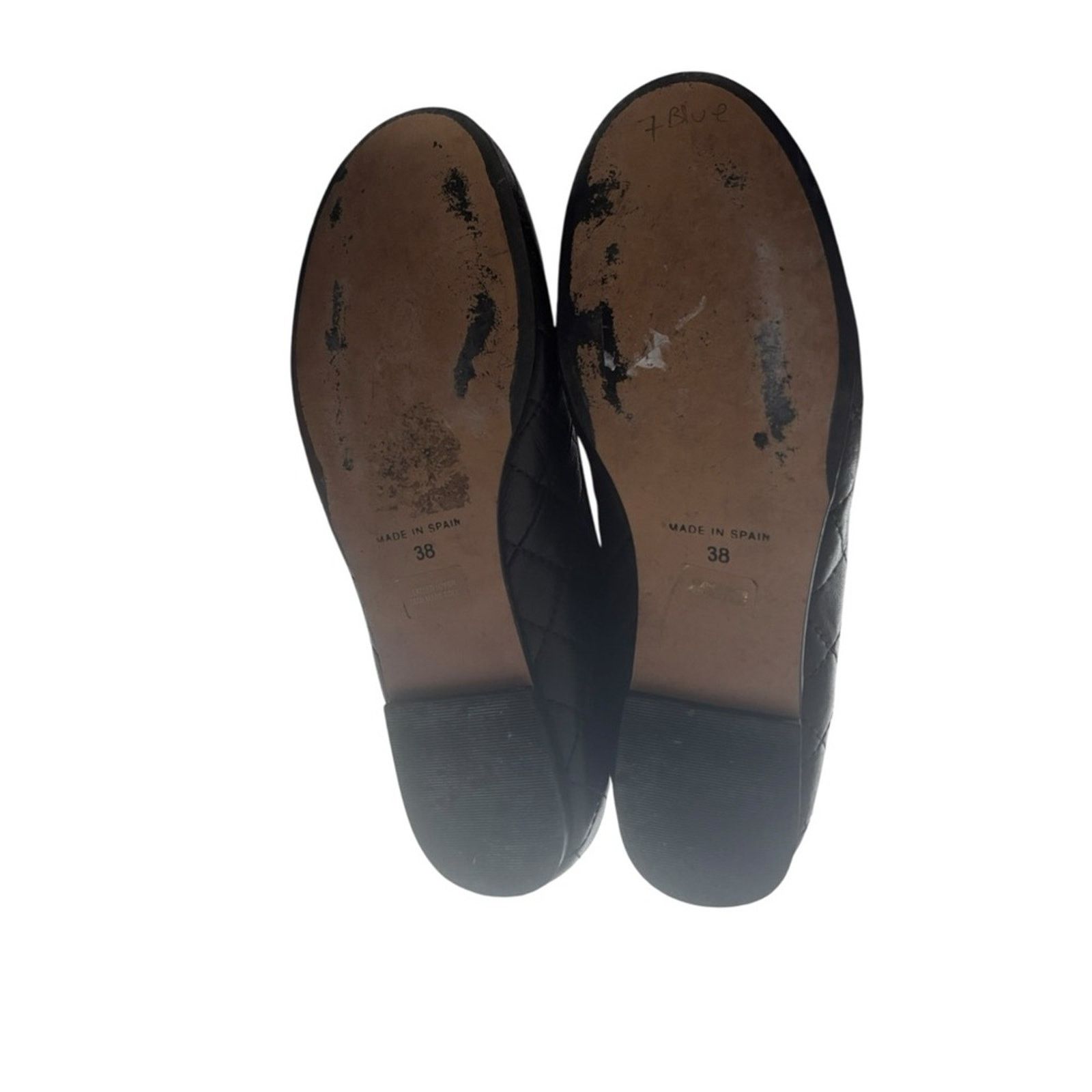 Berluti Bertuchi black quilted leather ballet flats|made in Spain Size US 7.5 / IT 37.5 - 4 Thumbnail