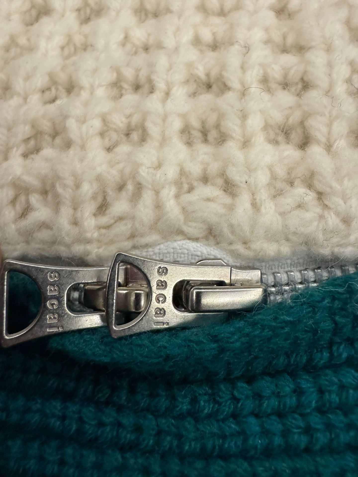 Sacai Sacai Zip-Up Knit Sweater Size 1 New Worn Once Size S / US 4 / IT 40 - 3 Thumbnail