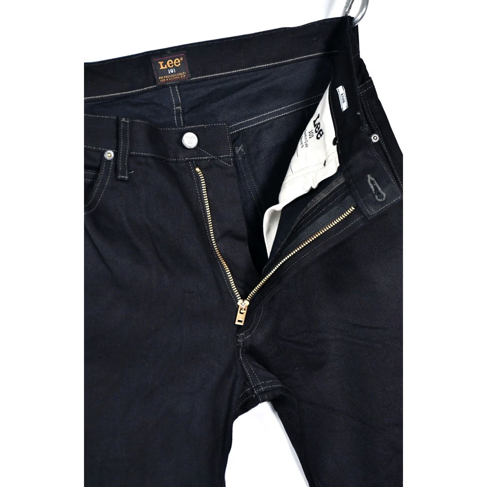 Lee LEE 101 RIDER BLUE SELVAGE LINE Jeans Men W34/L32, 13oz, 101, Straight, Cotton Denim Size US 34 / EU 50 - 6 Thumbnail