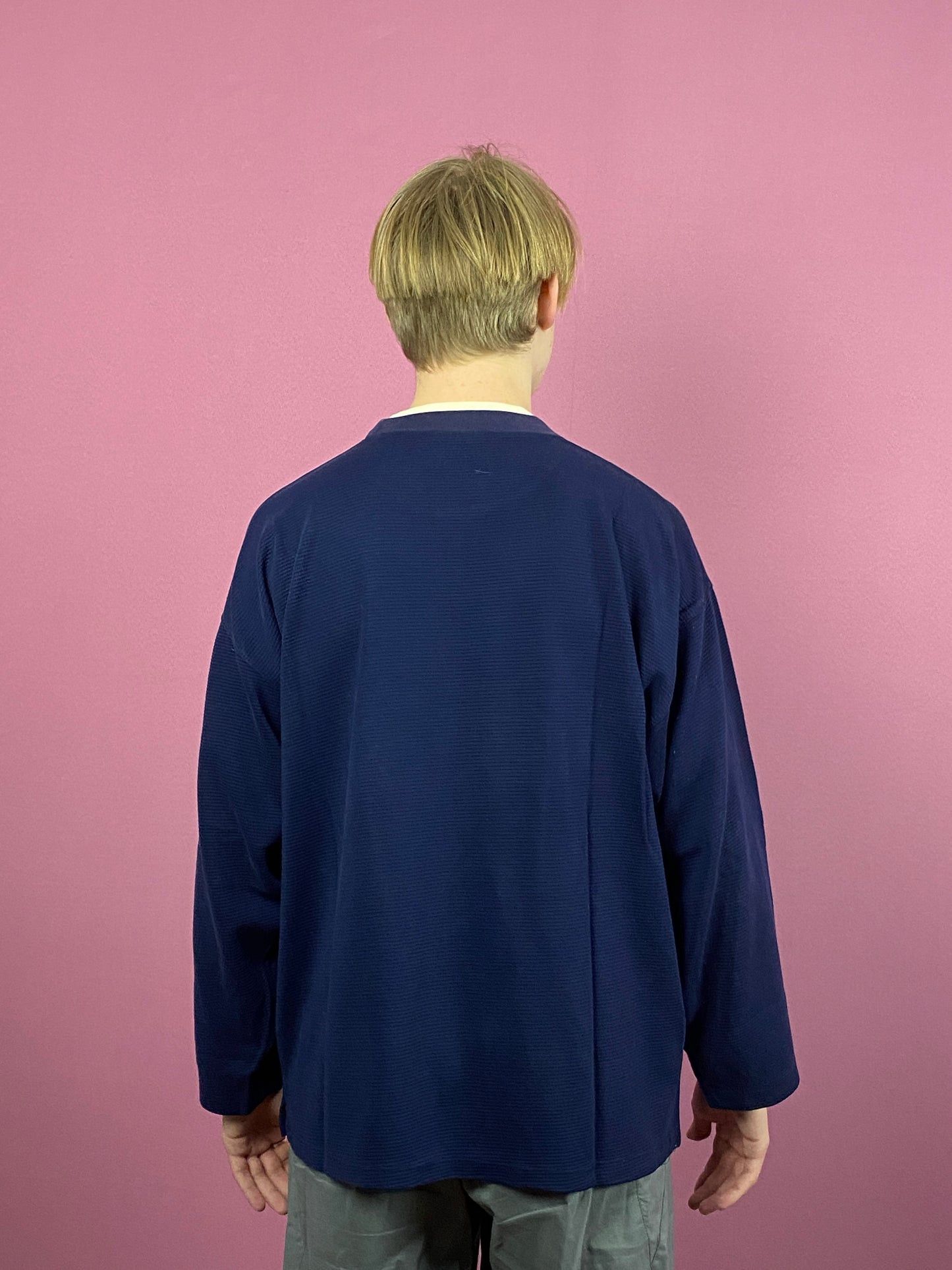 Fila × Vintage Fila Big Logo Vintage Men's Oversize Long Sleeve - S Size US S / EU 44-46 / 1 - 3 Thumbnail