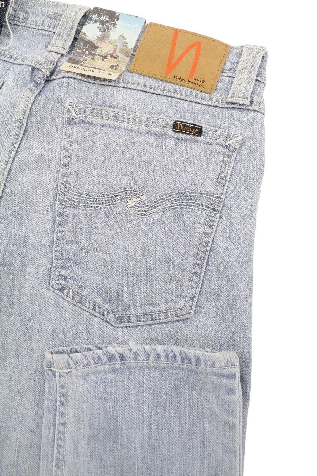 Nudie Jeans TIGHT LONG JOHN BLUE W28/L34 Skinny Jeans 87257 Size US 28 / EU 44 - 5 Thumbnail