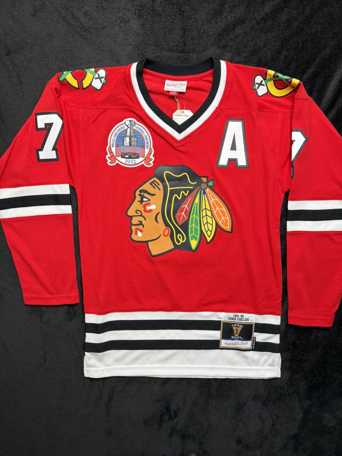Mitchell & Ness Mitchell & Ness Chicago Blackhawks Chris Chelios 1991-92 Size US S / EU 44-46 / 1 - 1 Thumbnail