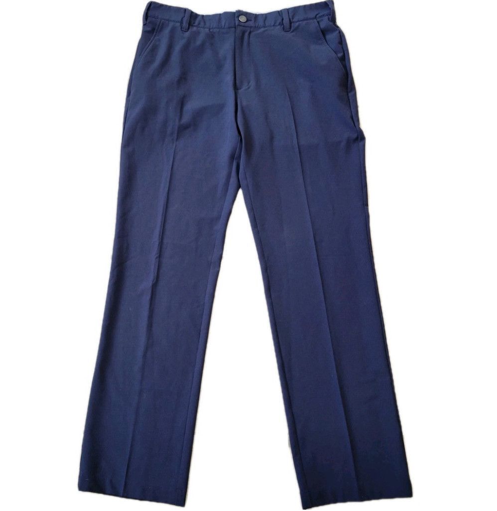 Adidas Adidas Navy Polyester Spandex Blend Slim-Fit Golf Pant 32/32 Size US 32 / EU 48 - 3 Thumbnail