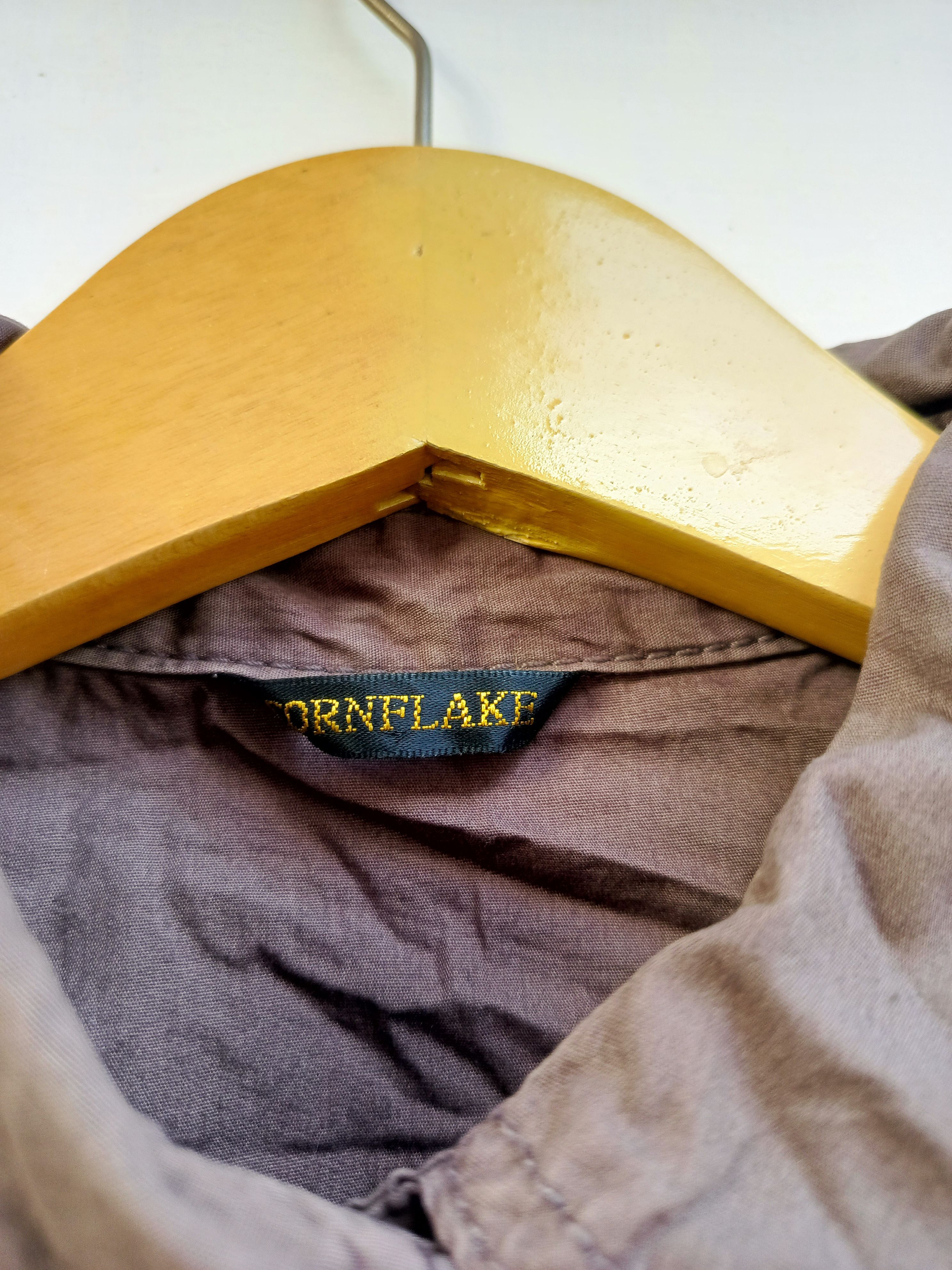 Japanese Brand Cornflake crop shirt button Size L / US 10 / IT 46 - 3 Thumbnail