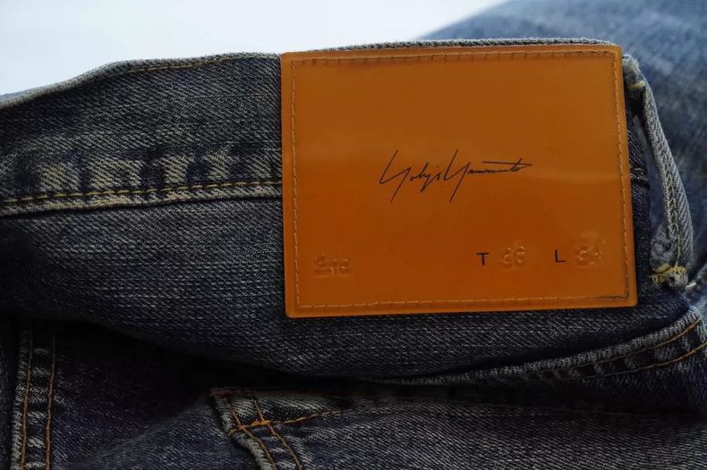 Yohji Yamamoto Yohji Yamamoto Yohji Yamamoto Floral Embroidered Denim Pan Size US 36 / EU 52 - 5 Thumbnail